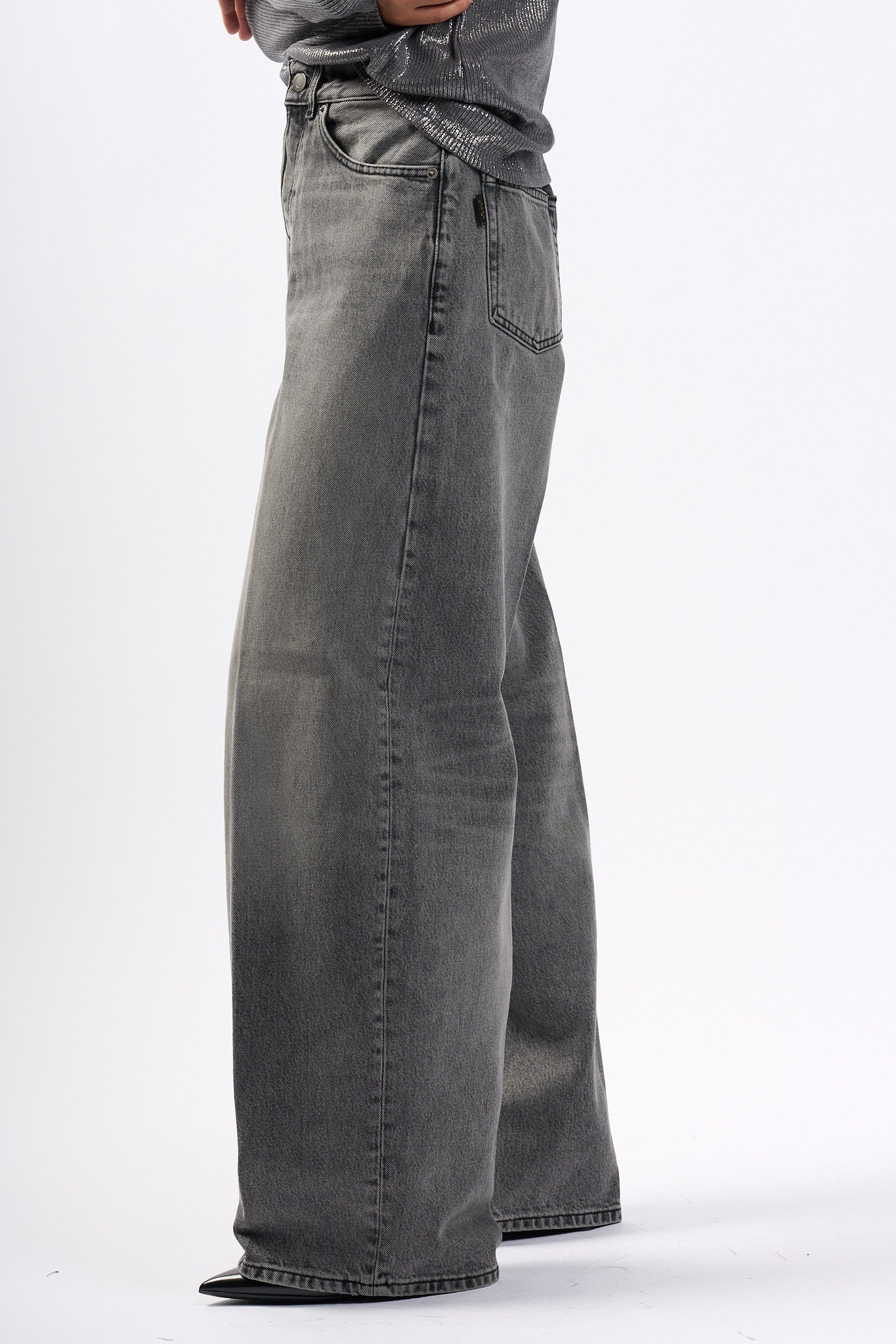 Haikure Jeans Bethany Grigio Donna-6