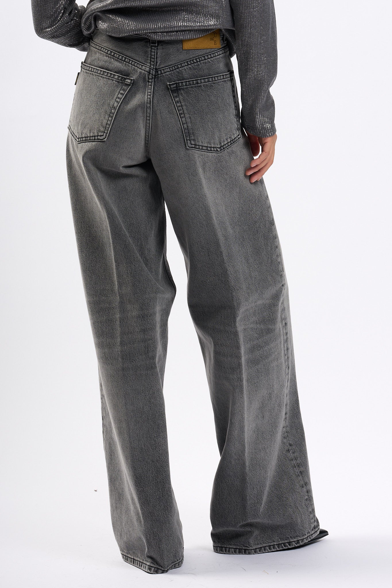 Haikure Jeans Bethany Grigio Donna-7