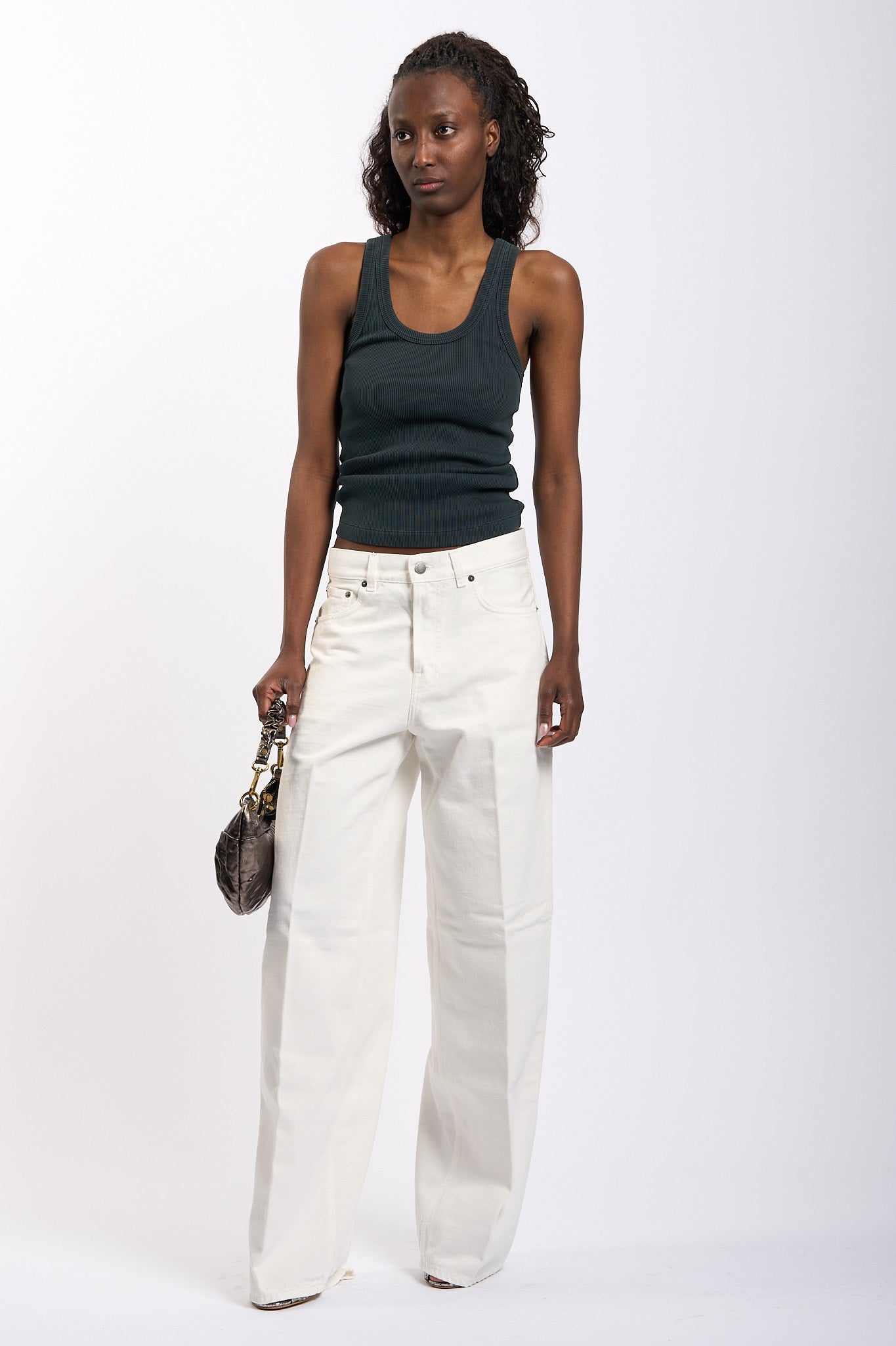 Haikure Jeans Bethany Bianco Donna-3