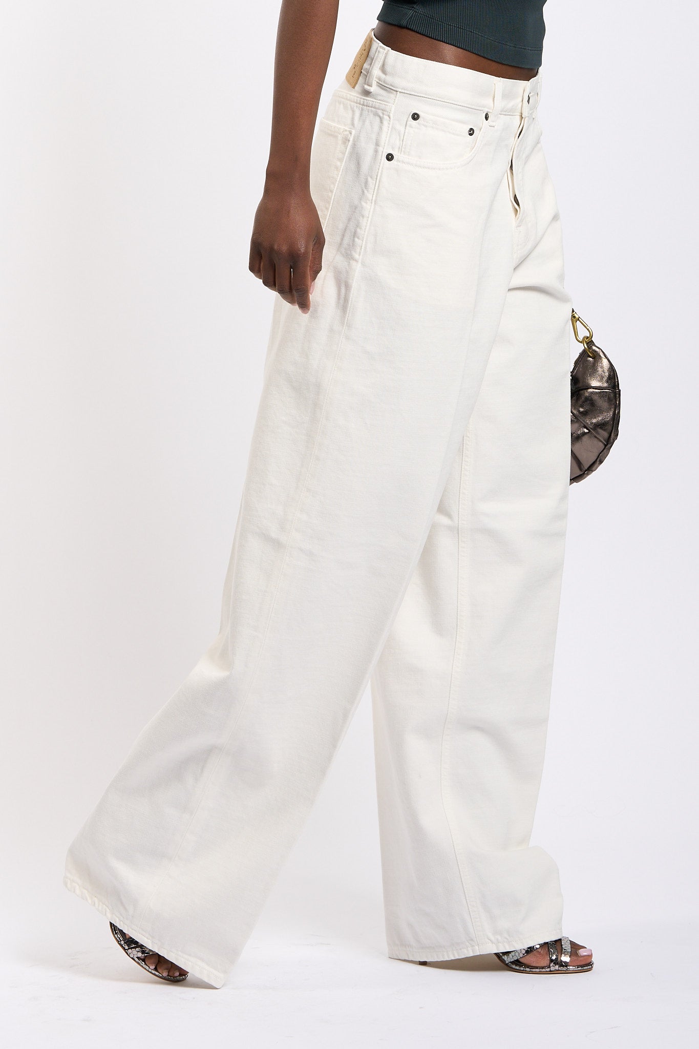 Haikure Jeans Bethany Bianco Donna-1