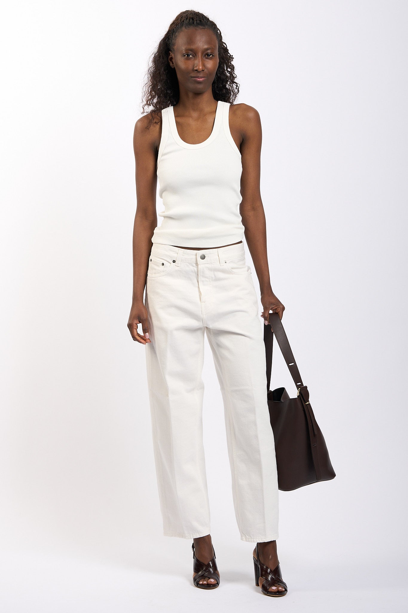 Haikure Jeans Betty Bianco Donna-2