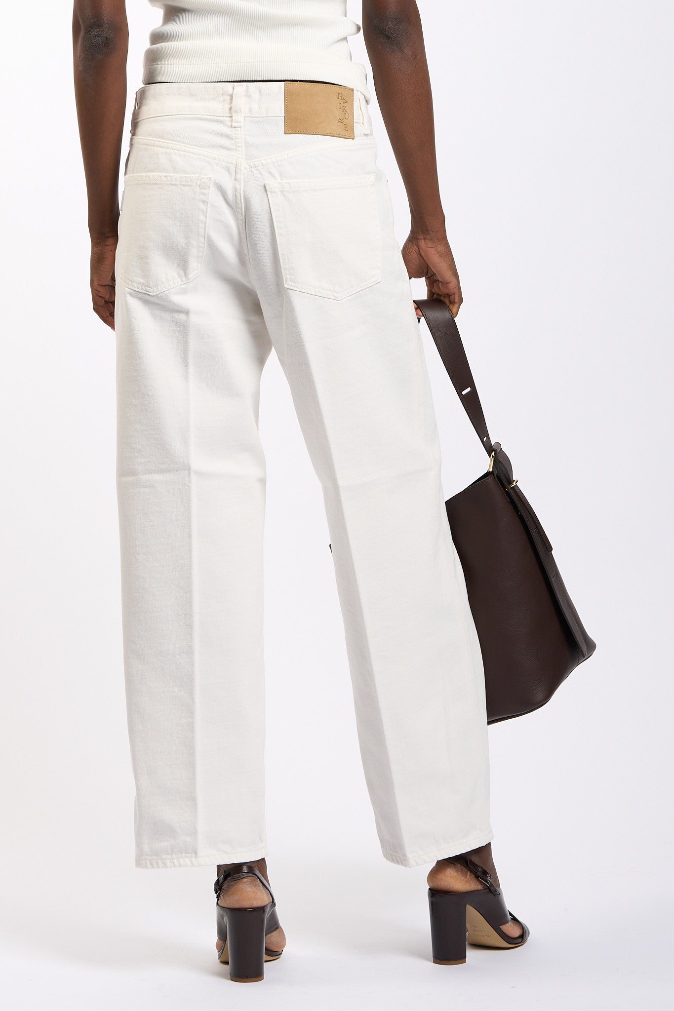 Haikure Jeans Betty Bianco Donna-4