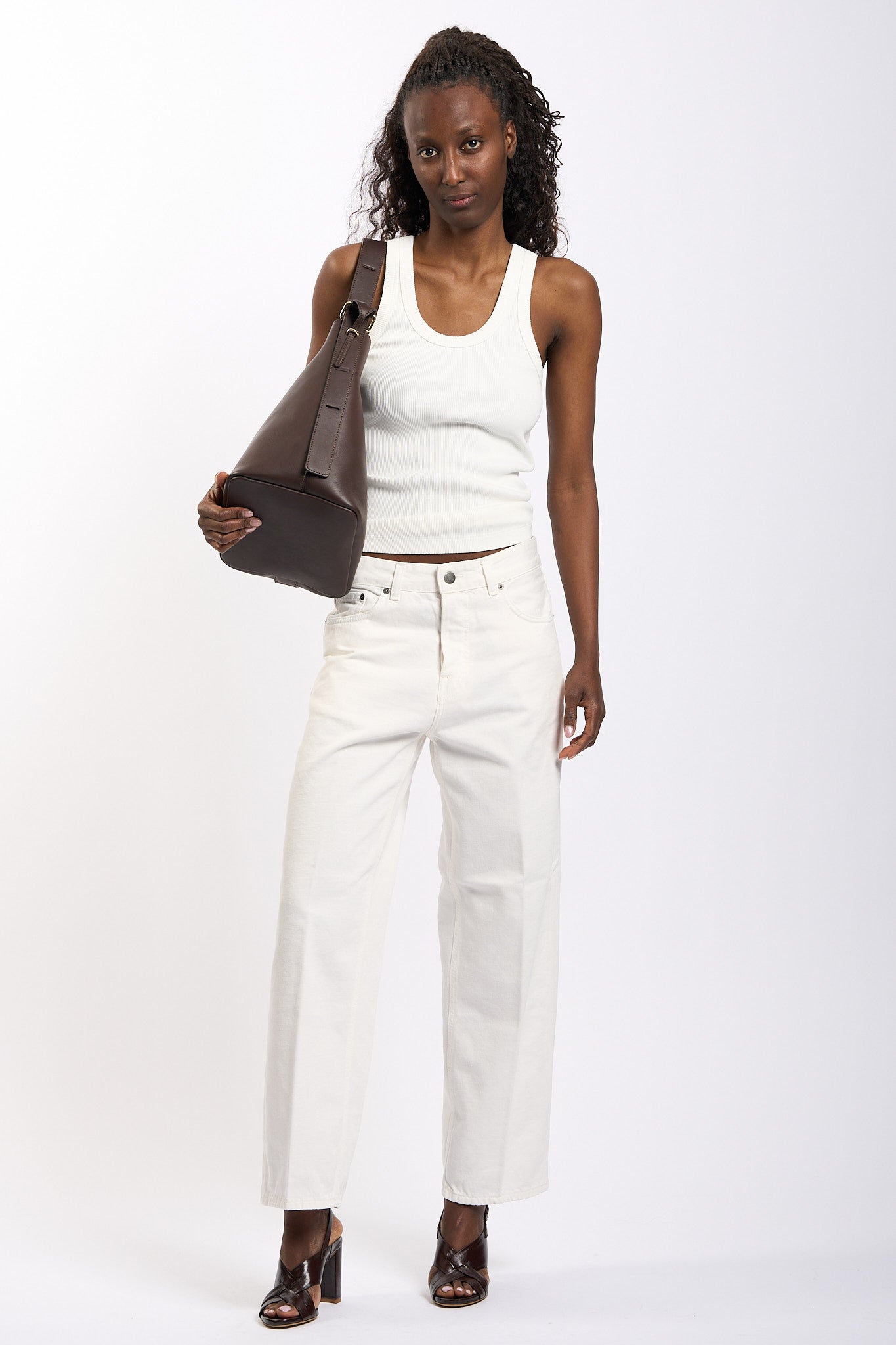 Haikure Jeans Betty Bianco Donna-6