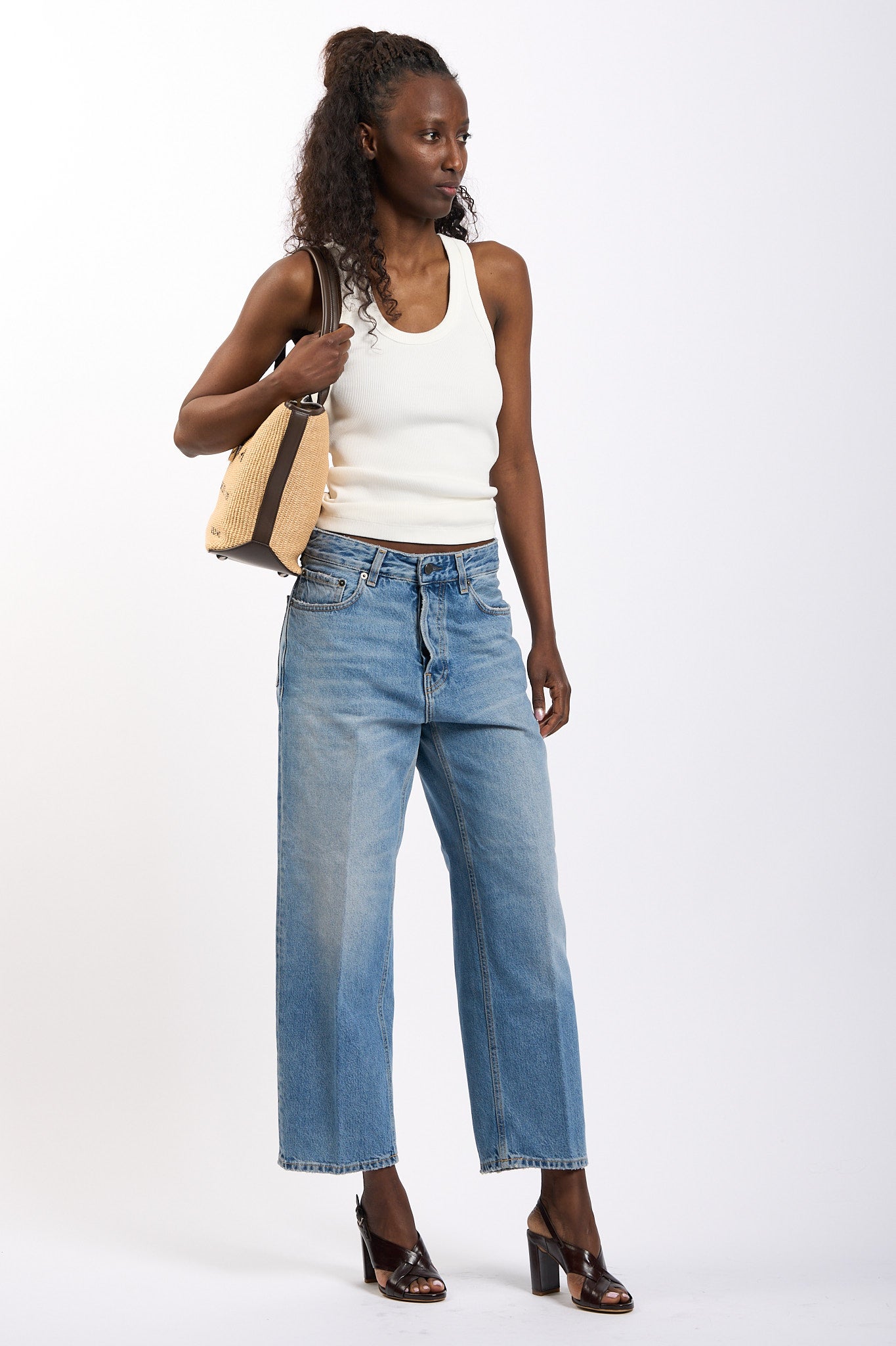 Haikure Jeans Betty Lavaggio Medio Donna-3