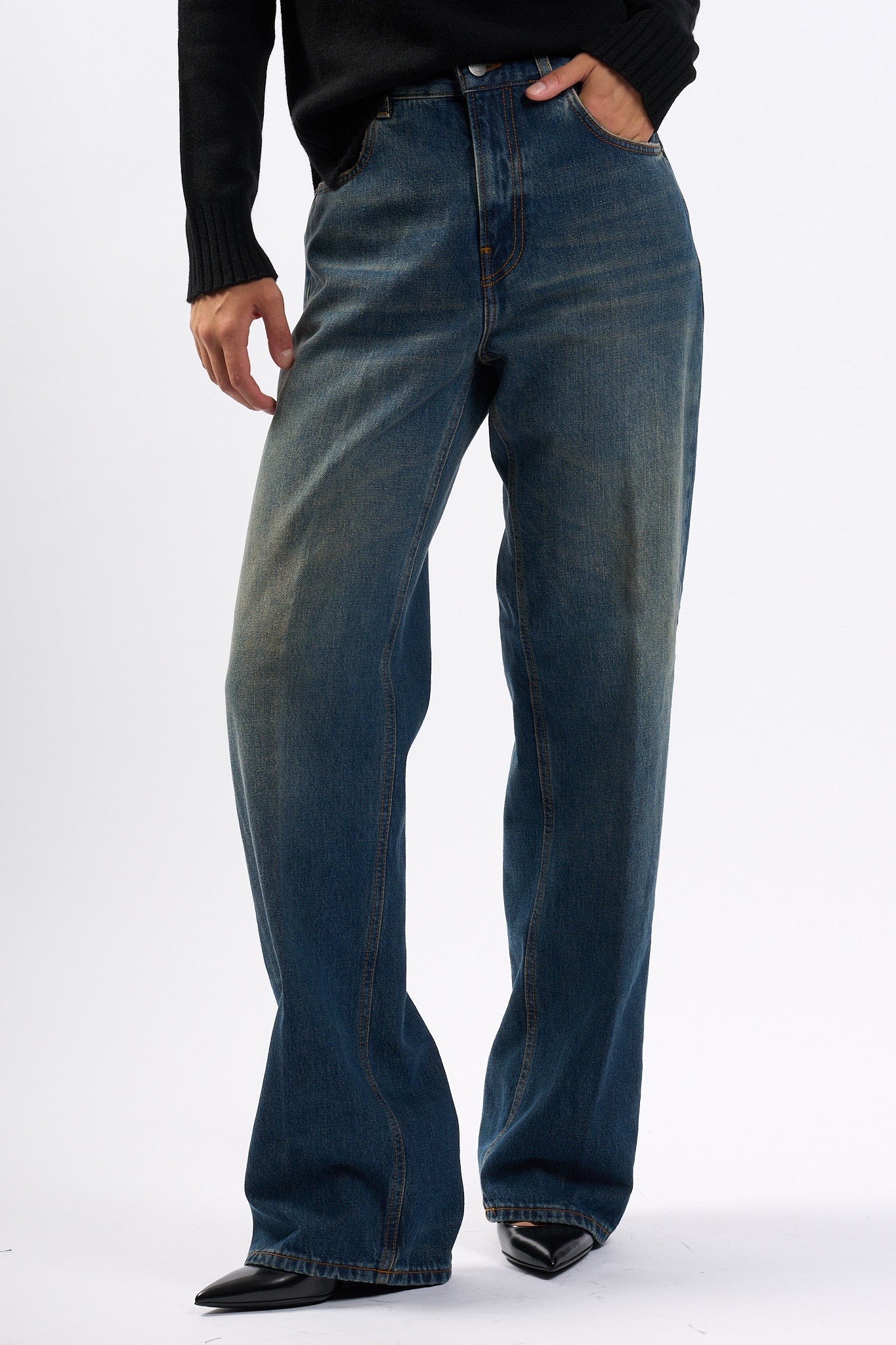 Haikure Jeans Bonnie Blu scuro Donna-1