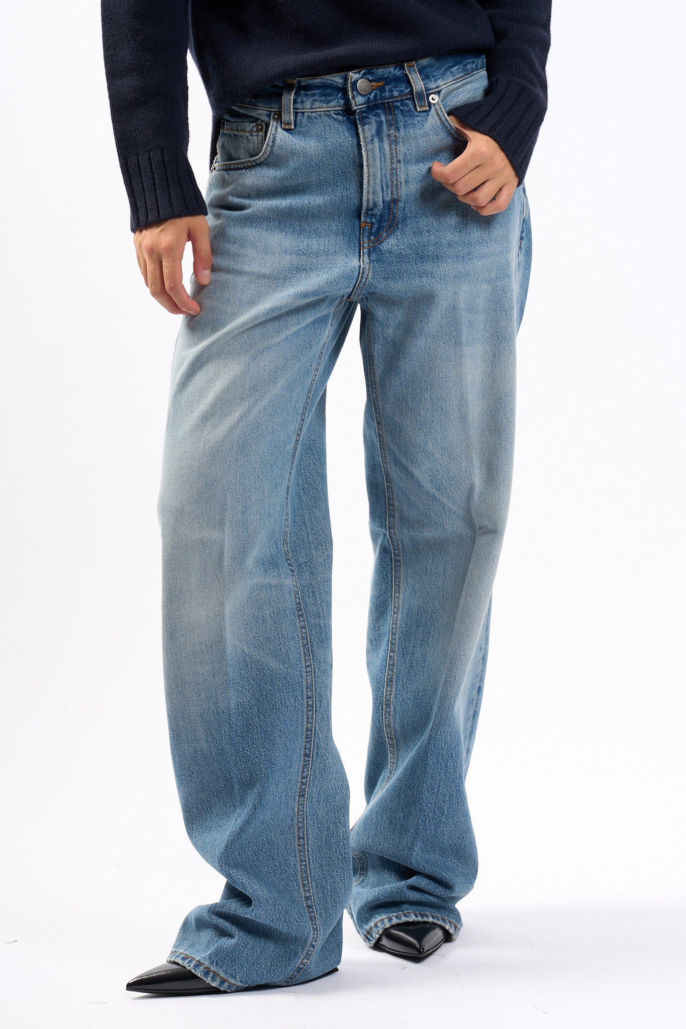 Haikure Jeans Bonnie Denim Chiaro Donna-1