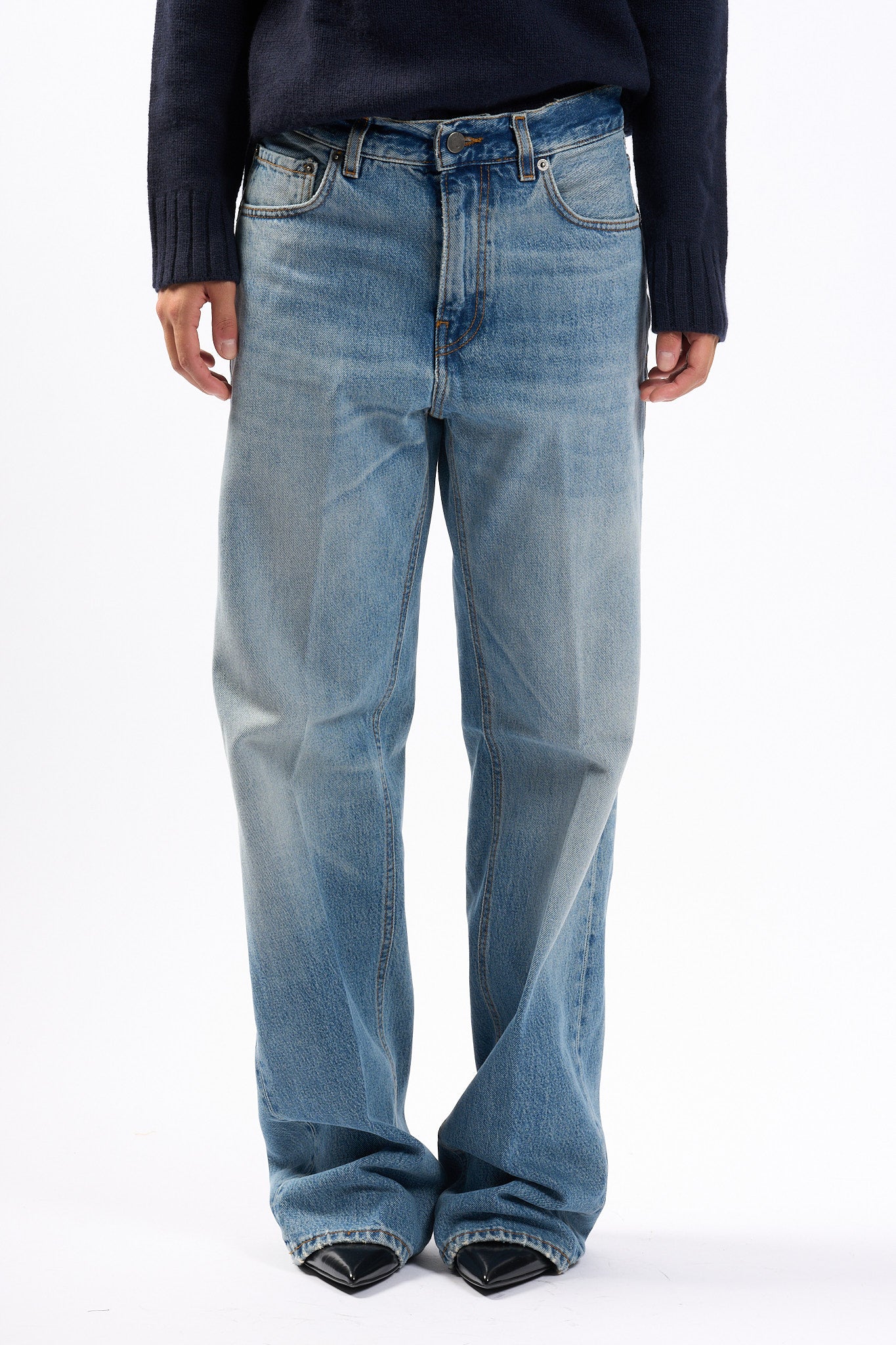 Haikure Jeans Bonnie Denim Chiaro Donna-4