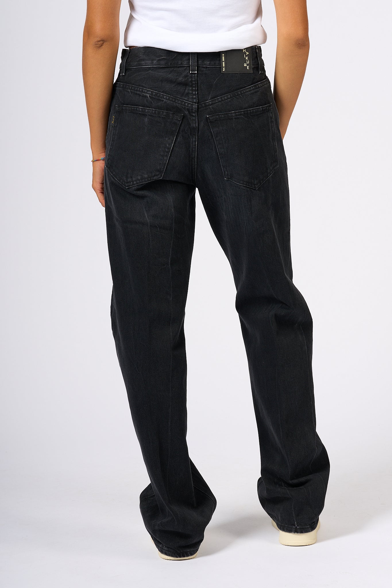 Haikure Jeans Bonnie Nero Donna-5