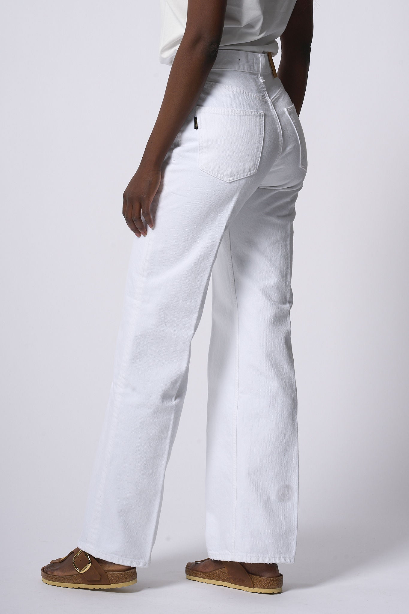 Haikure Jeans Straight White Women-6