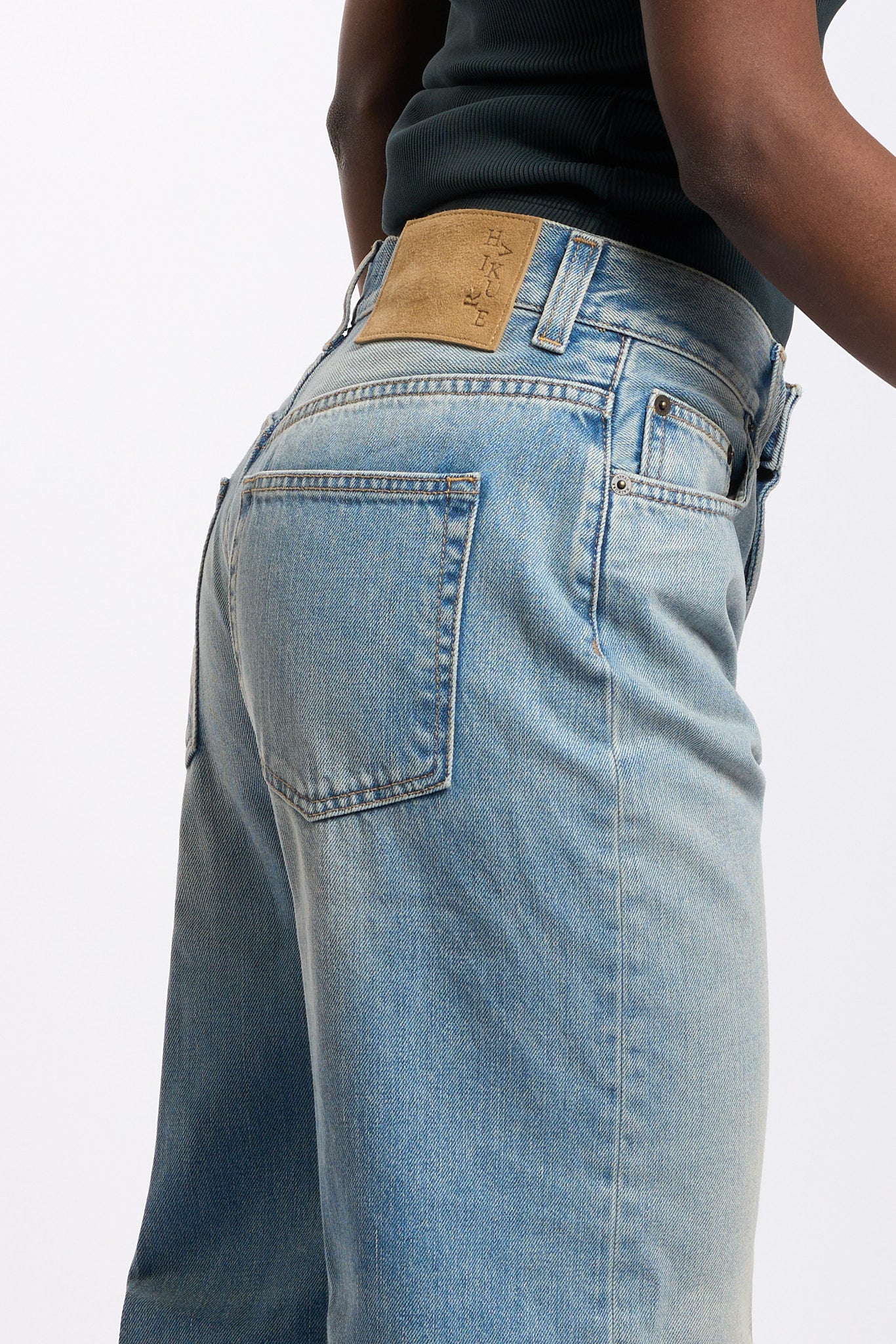 Haikure Jeans Winny Denim medio Donna-5