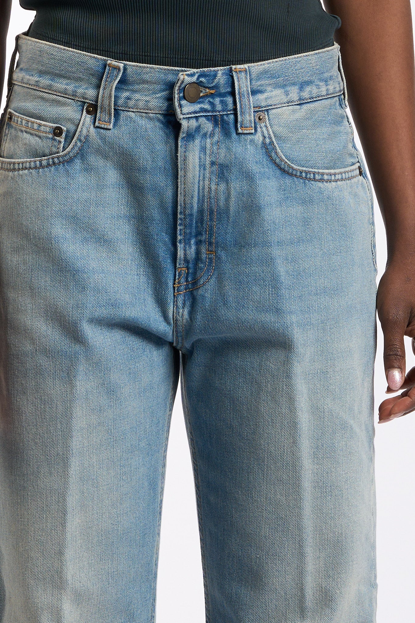 Haikure Jeans Winny Denim medio Donna-6
