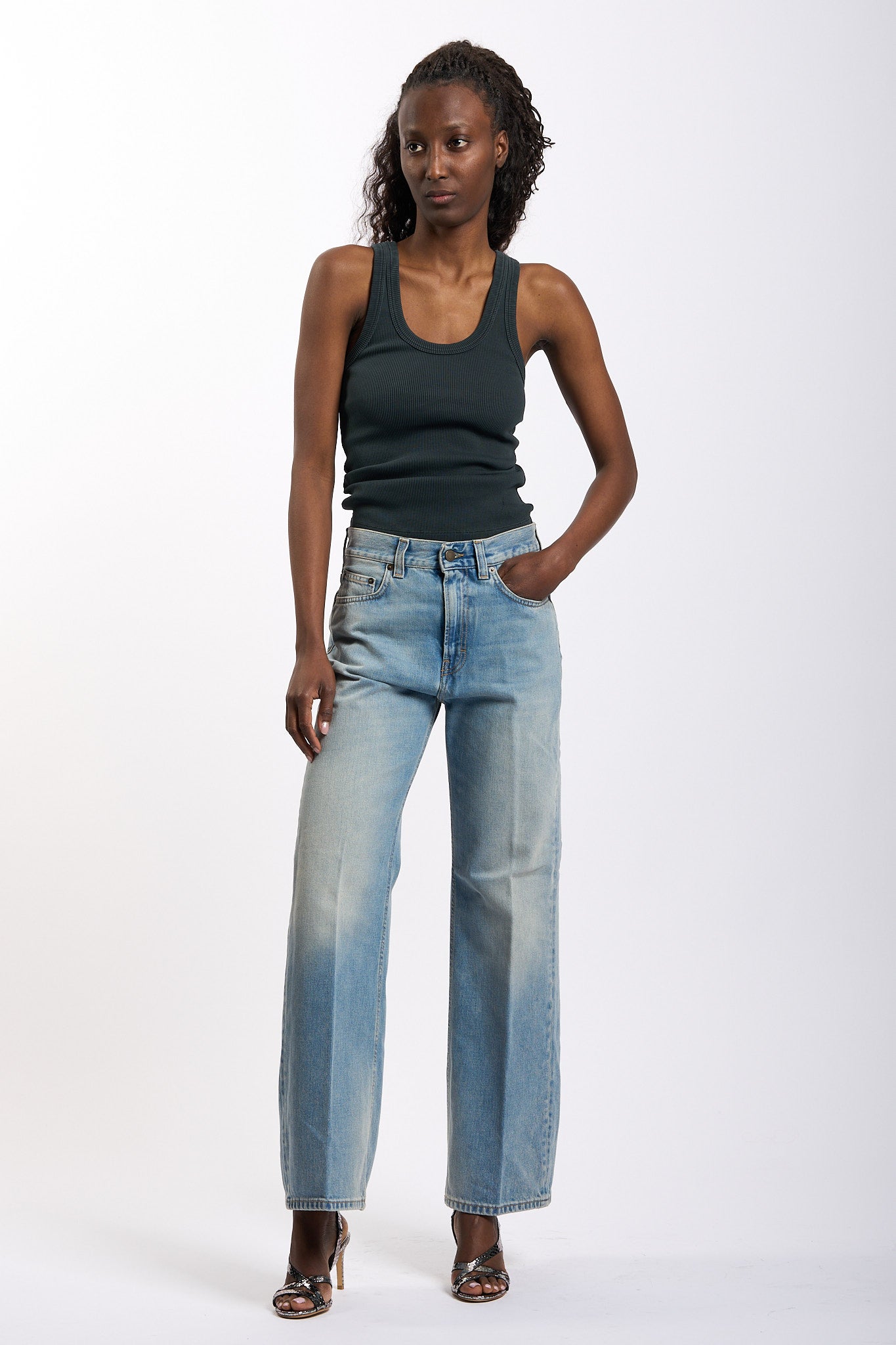 Haikure Jeans Winny Denim medio Donna-2