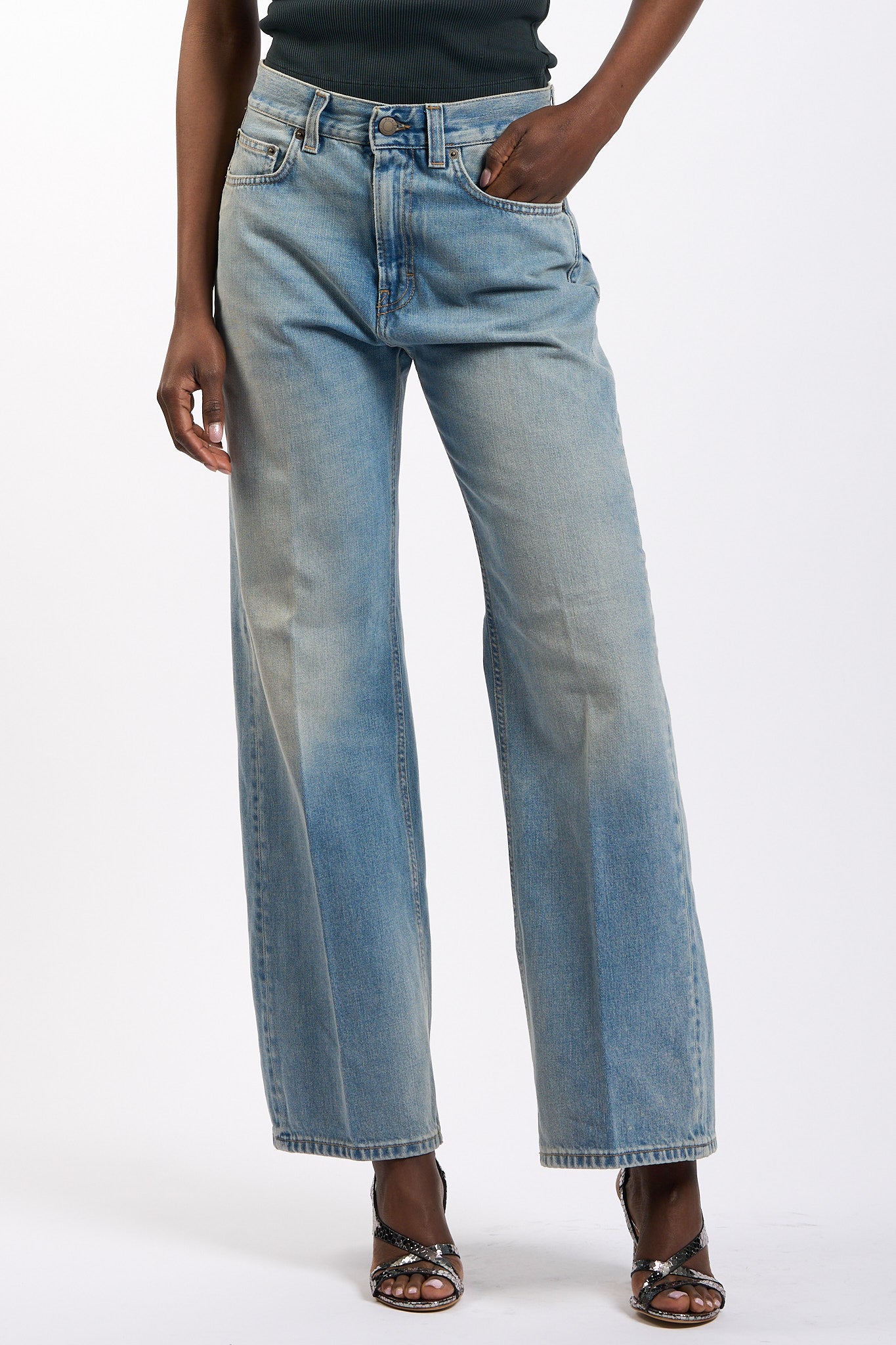 Haikure Jeans Winny Denim medio Donna-1