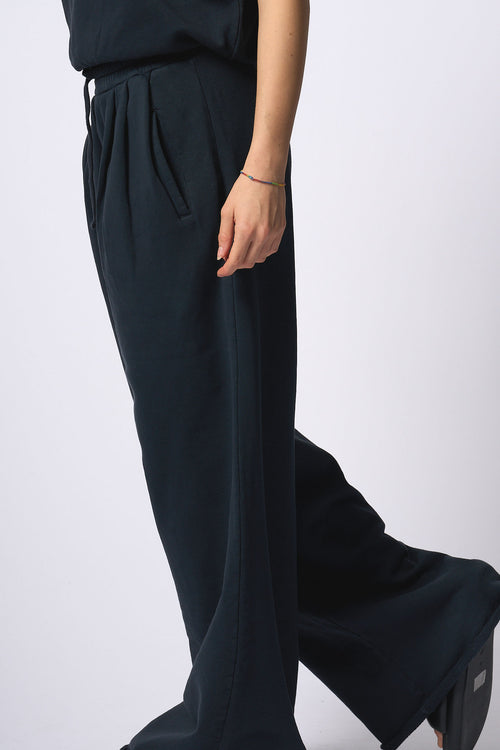 Haikure Pantalone Tuta Blu Abisso Donna-2