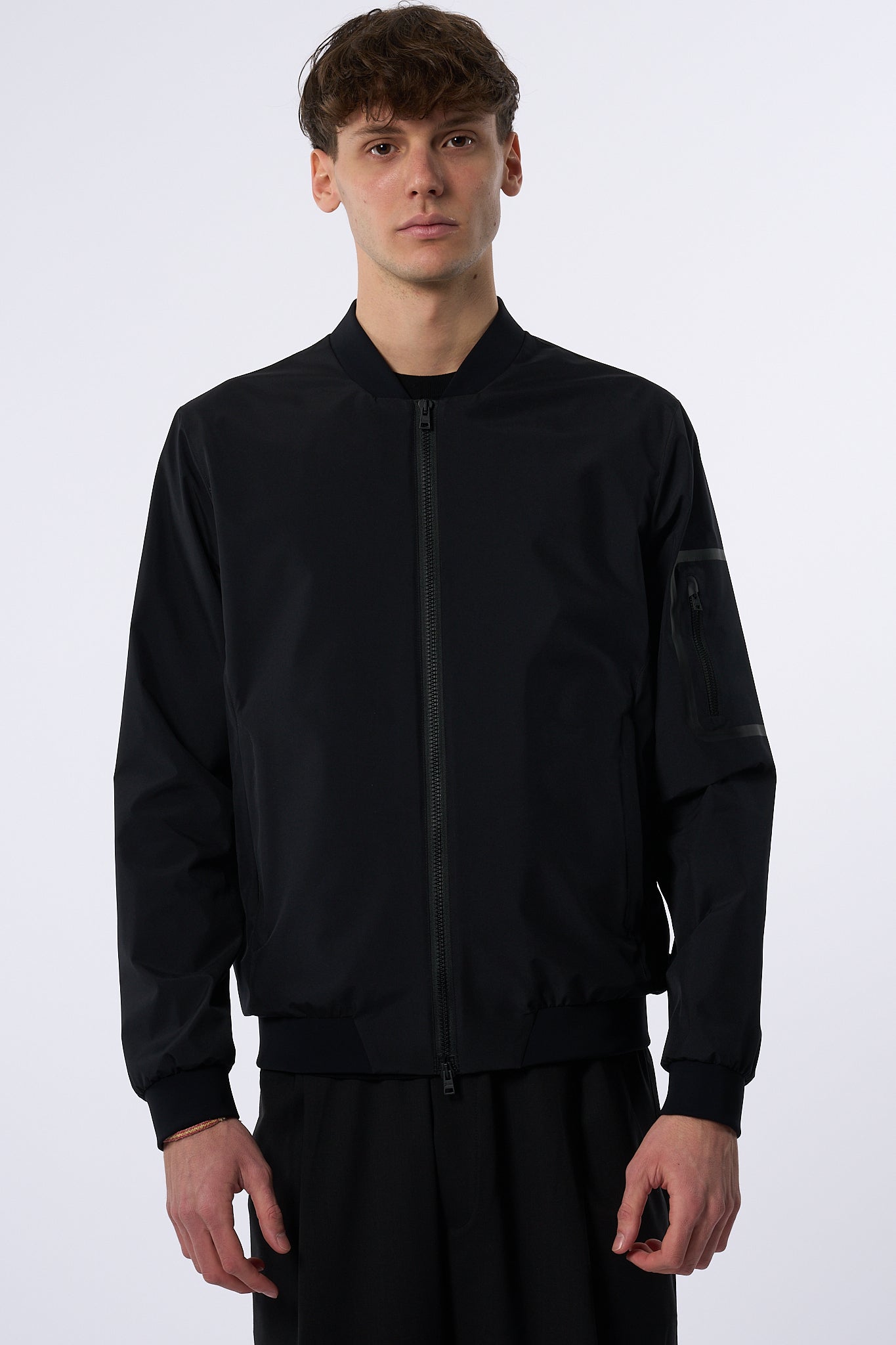 Herno Bomber Windstopper Nero Uomo-1