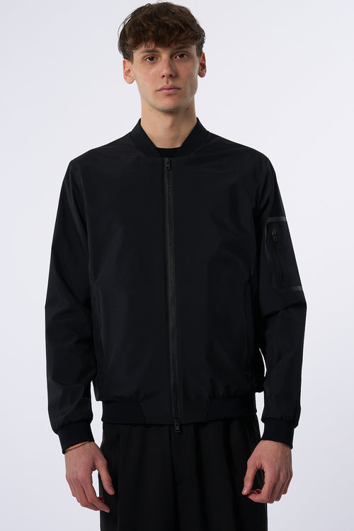 Herno Bomber Windstopper Nero Uomo