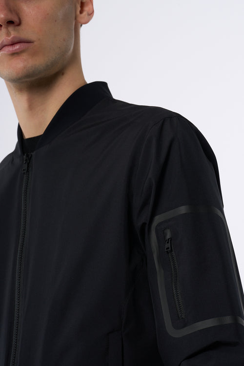 Herno Bomber Windstopper Nero Uomo-2