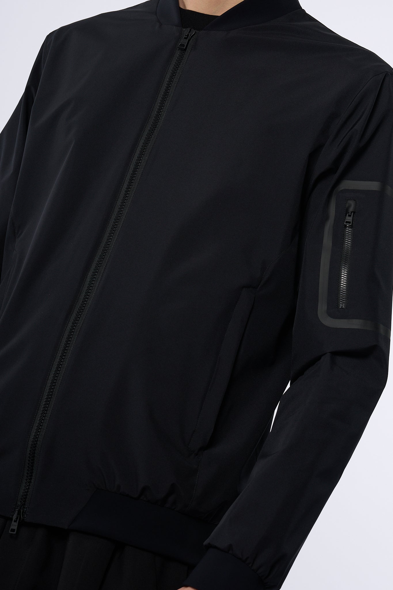 Herno Bomber Windstopper Nero Uomo-7