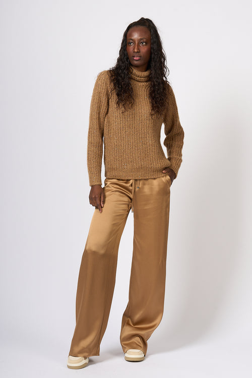 Herno Turtleneck Camel Corn Women-2