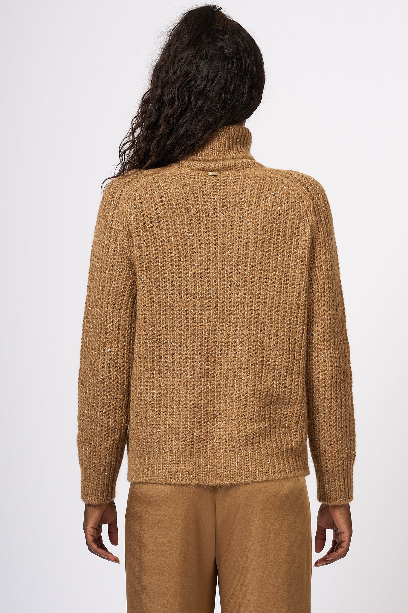 Herno Turtleneck Camel Corn Women-5