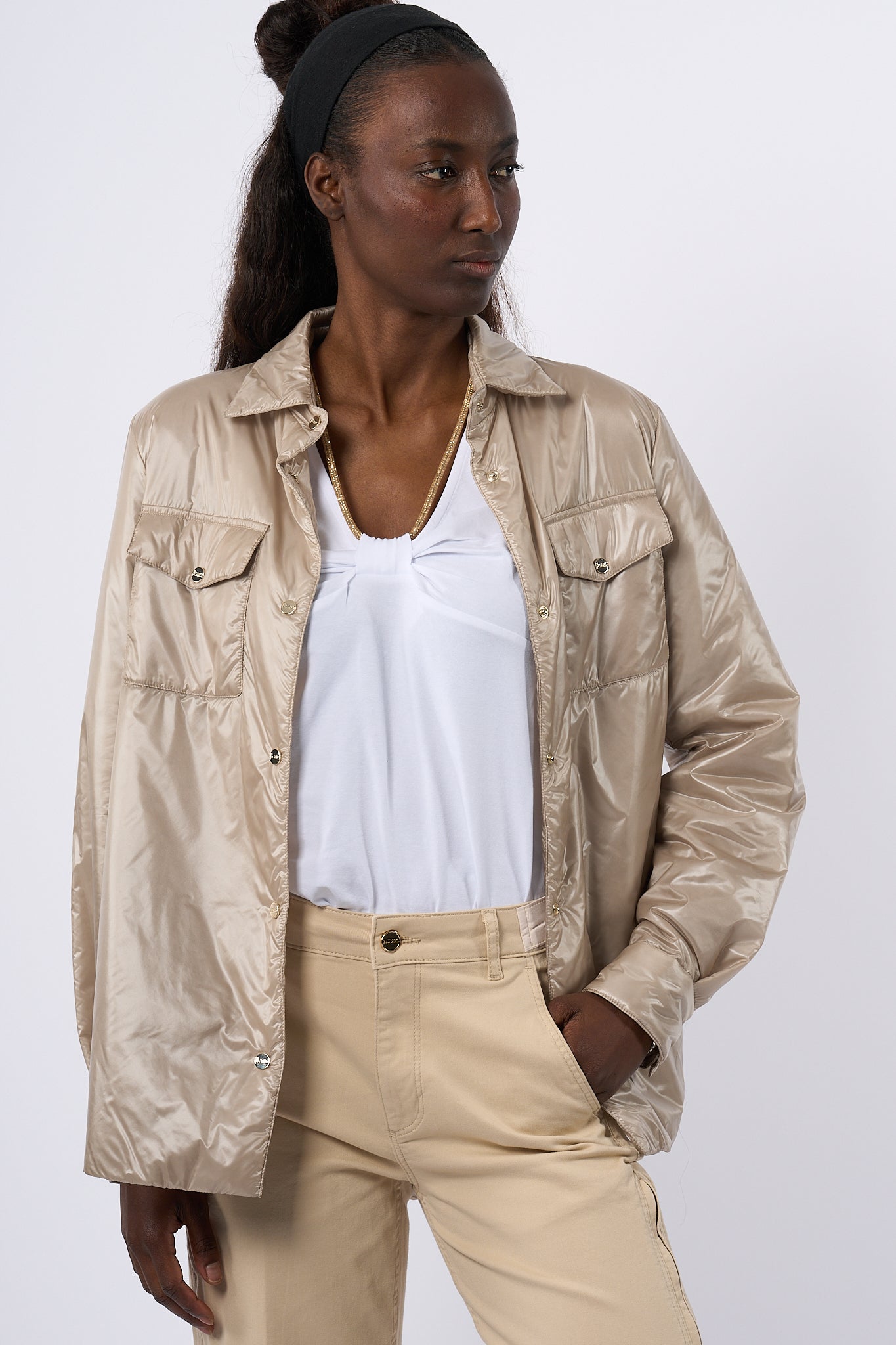 Herno Overshirt Chantilly Donna-7