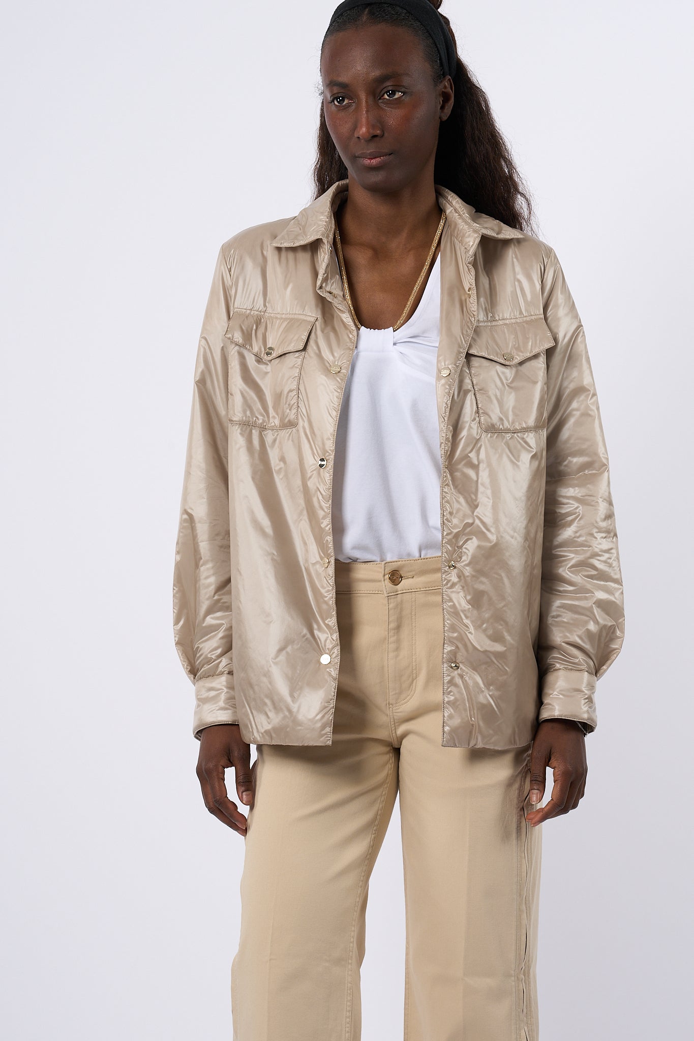 Herno Overshirt Chantilly Donna-9