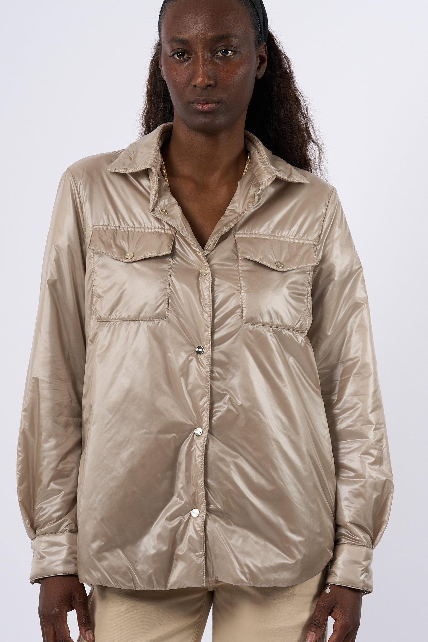 Herno Overshirt Chantilly Donna-10