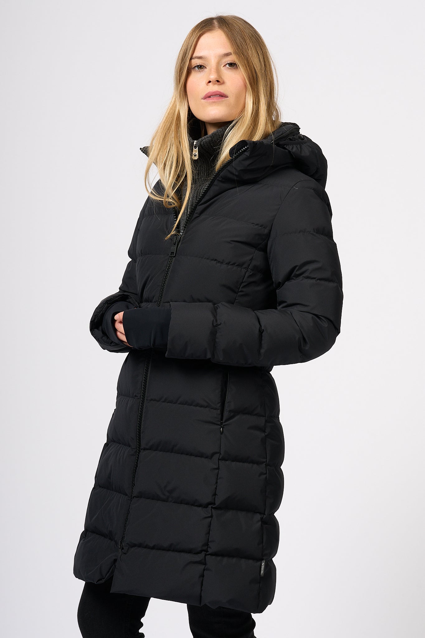 Herno Parka Feather Gore-tex Black Women-1