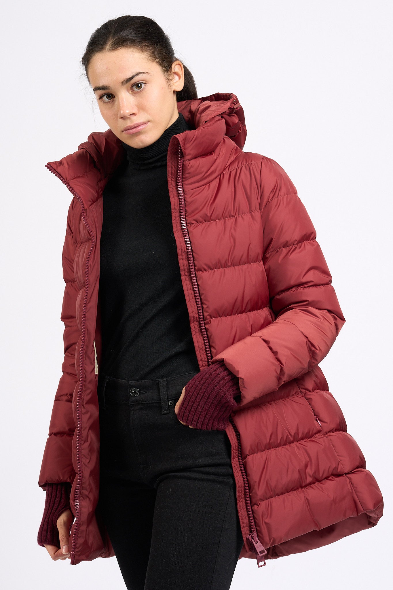 Herno Piumino Chamonix Bordeaux Donna-1