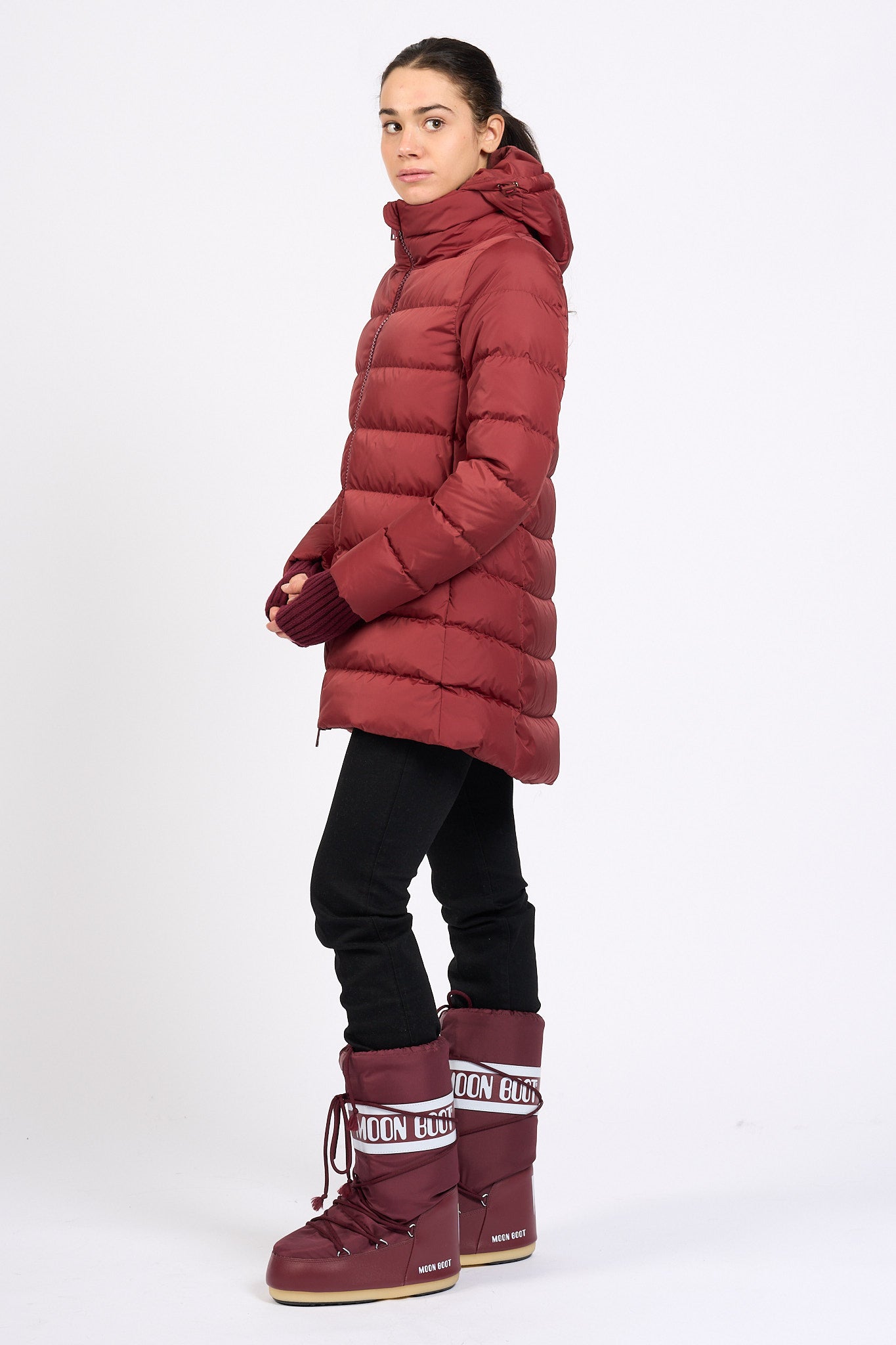 Herno Piumino Chamonix Bordeaux Donna-5