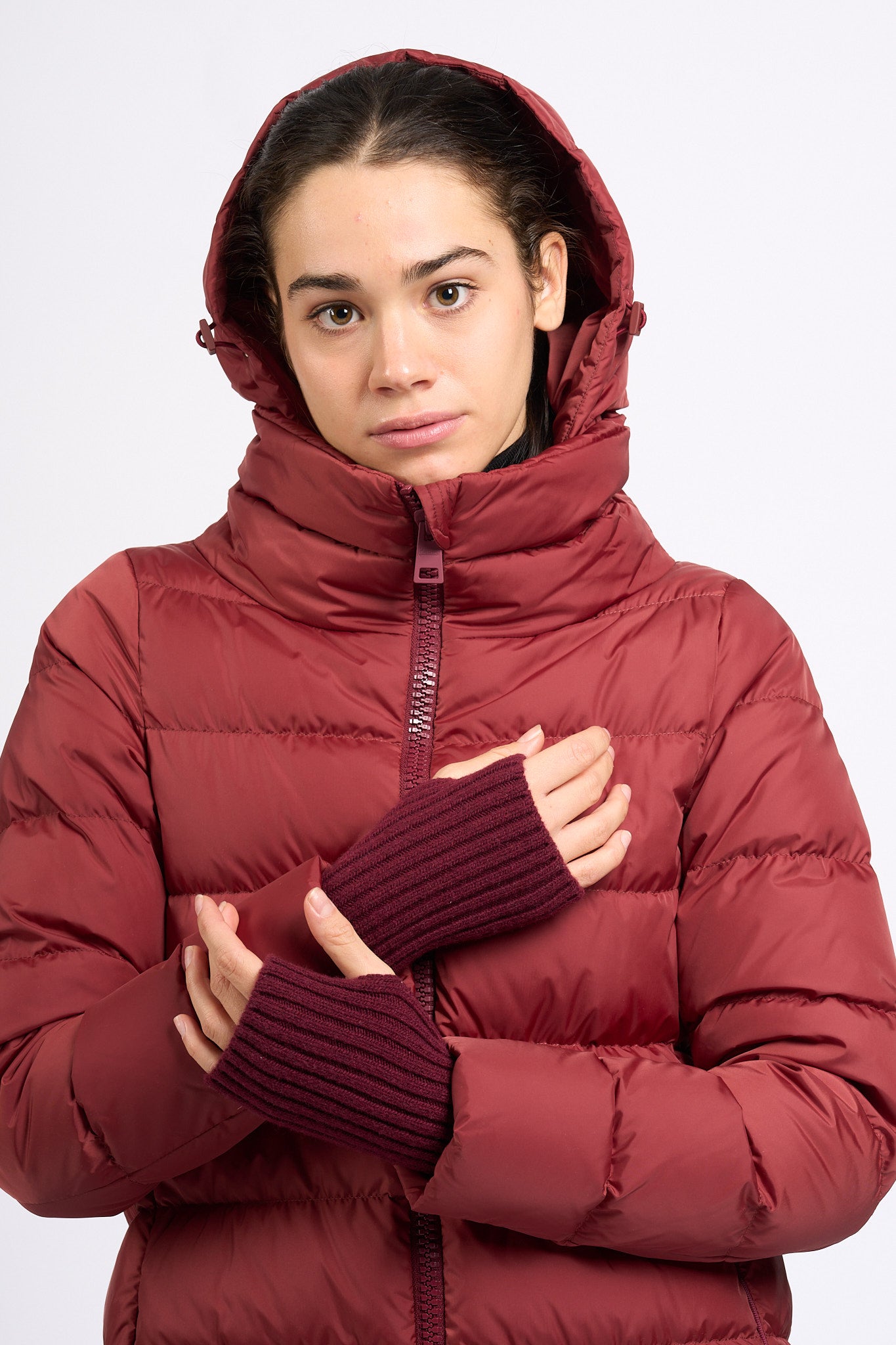 Herno Piumino Chamonix Bordeaux Donna-10