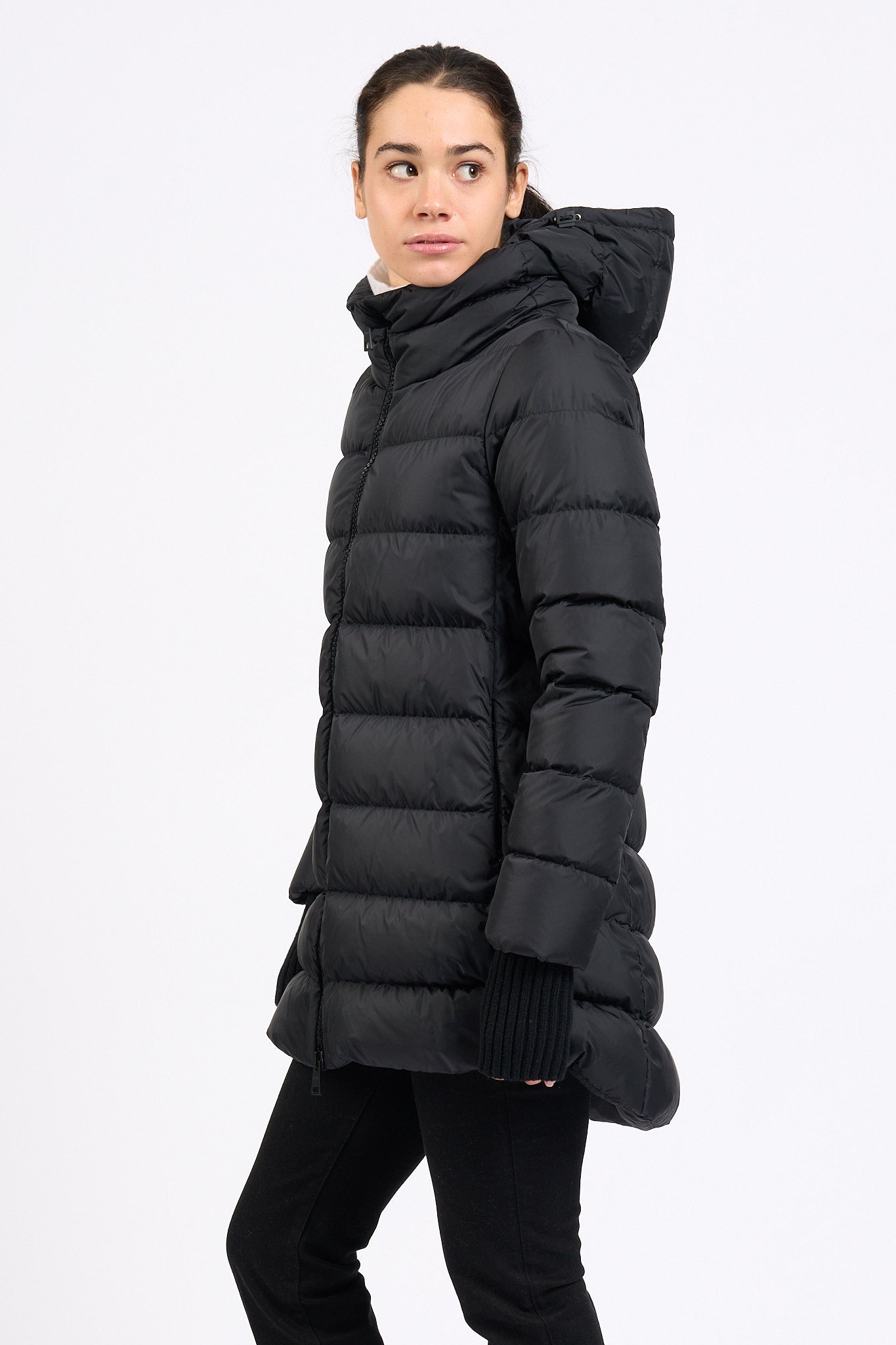 Herno Piumino Chamonix Nero Donna-5