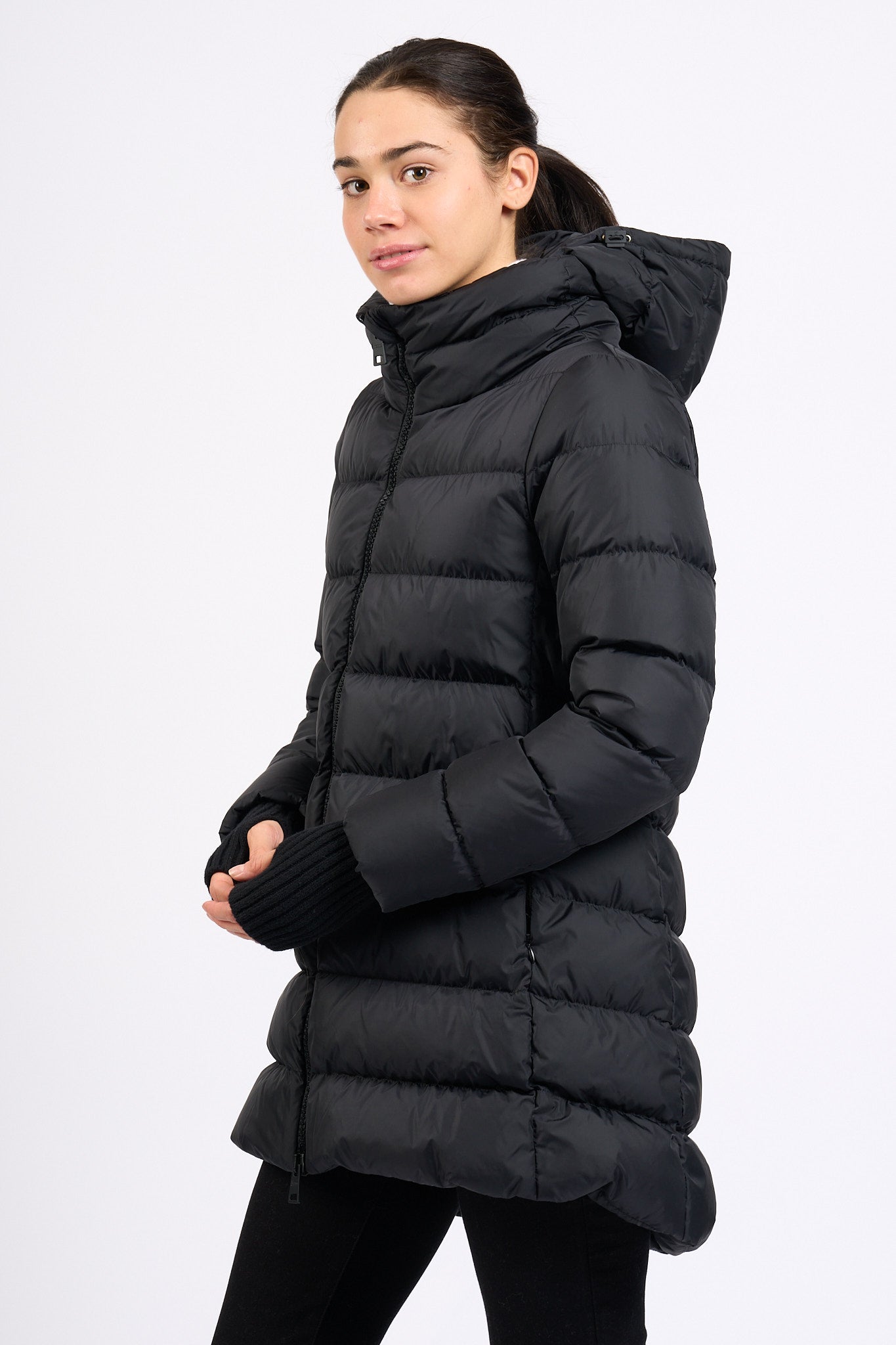 Herno Piumino Chamonix Nero Donna-1