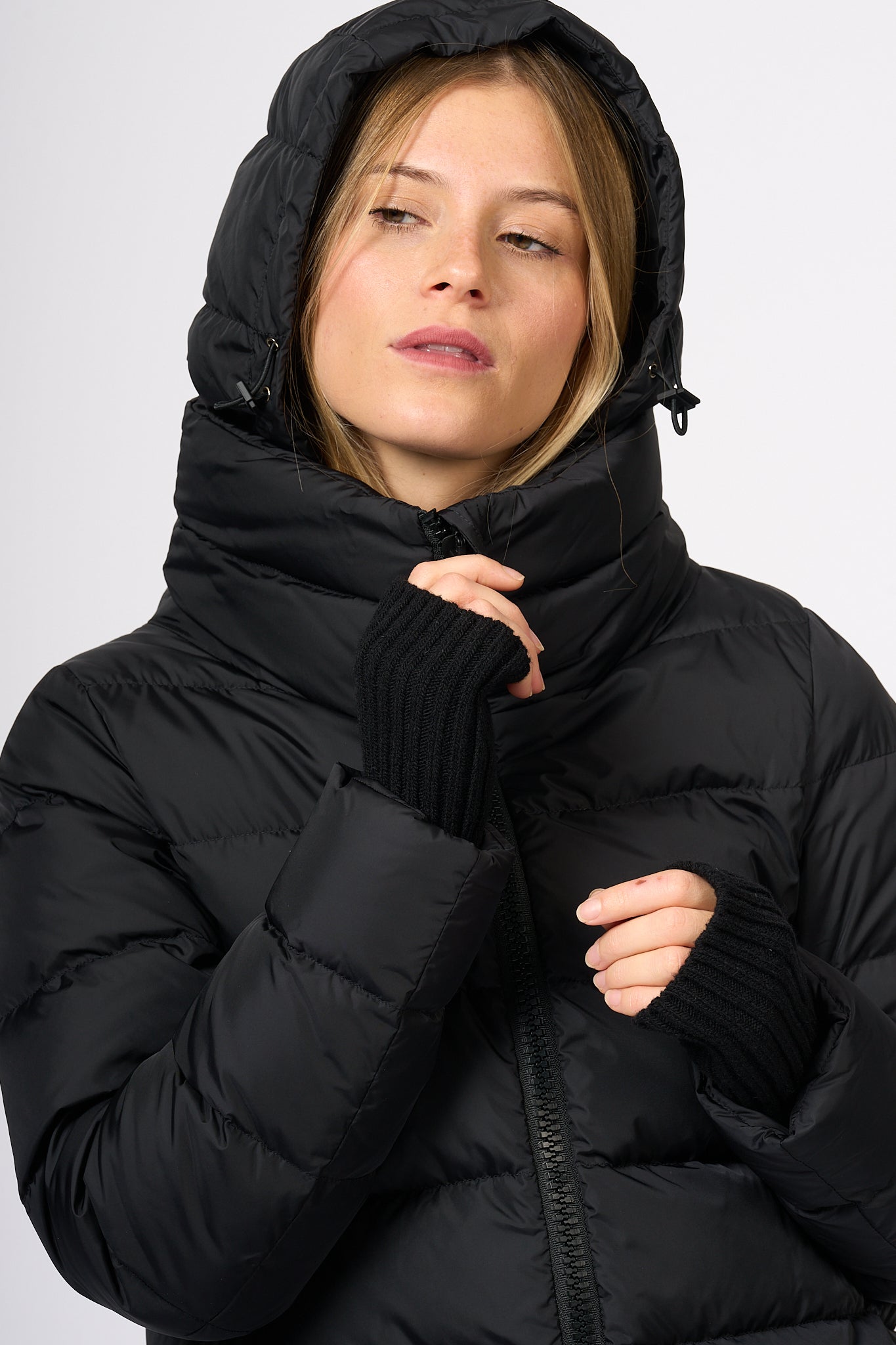 Herno Chamonix Down Jacket Black Women-7