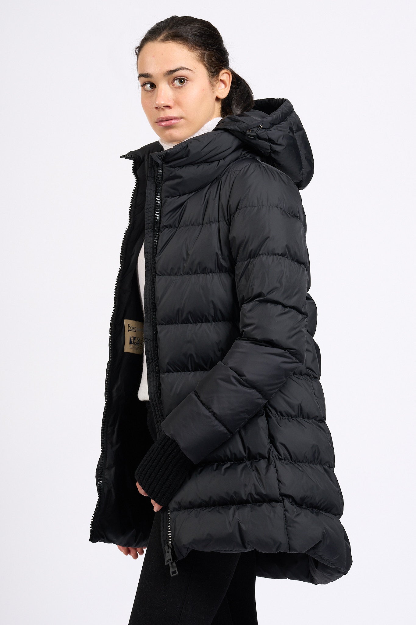 Herno Piumino Chamonix Nero Donna-8