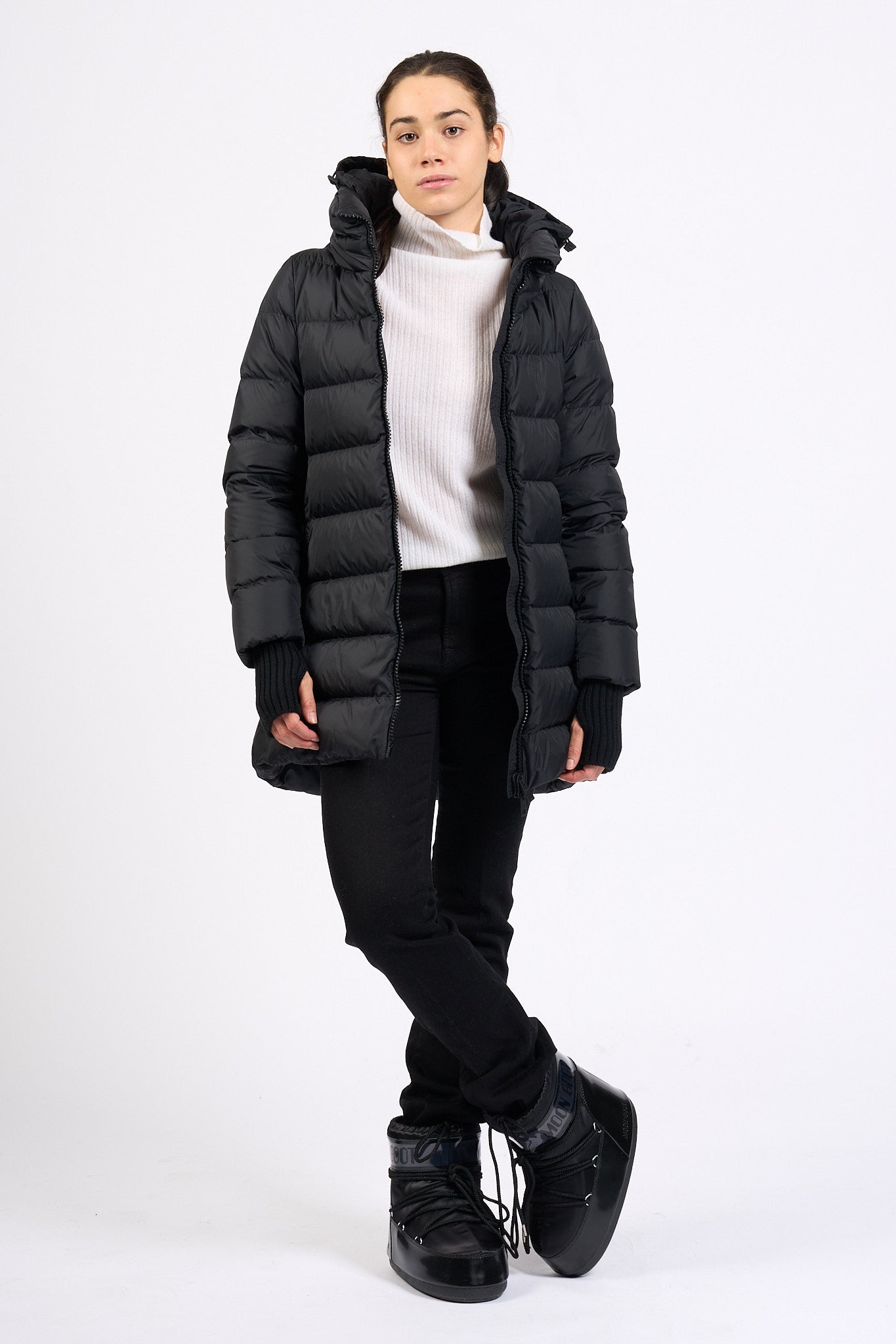 Herno Piumino Chamonix Nero Donna-9