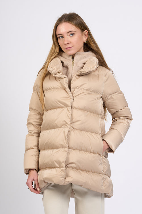 Herno Piumino Con Pettorina Chantilly Donna