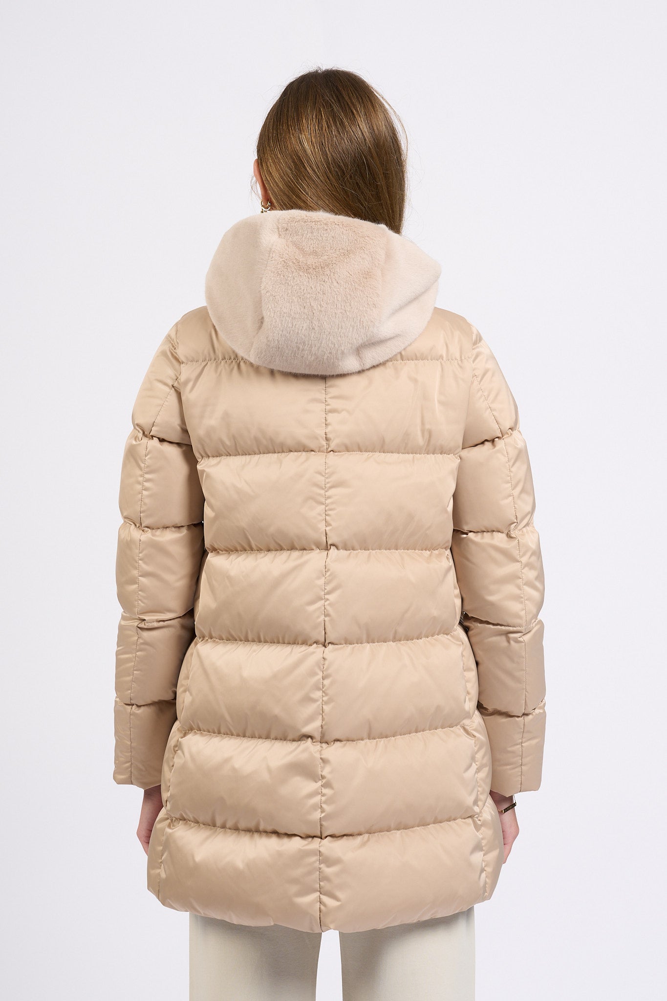 Herno Piumino Con Pettorina Chantilly Donna-4