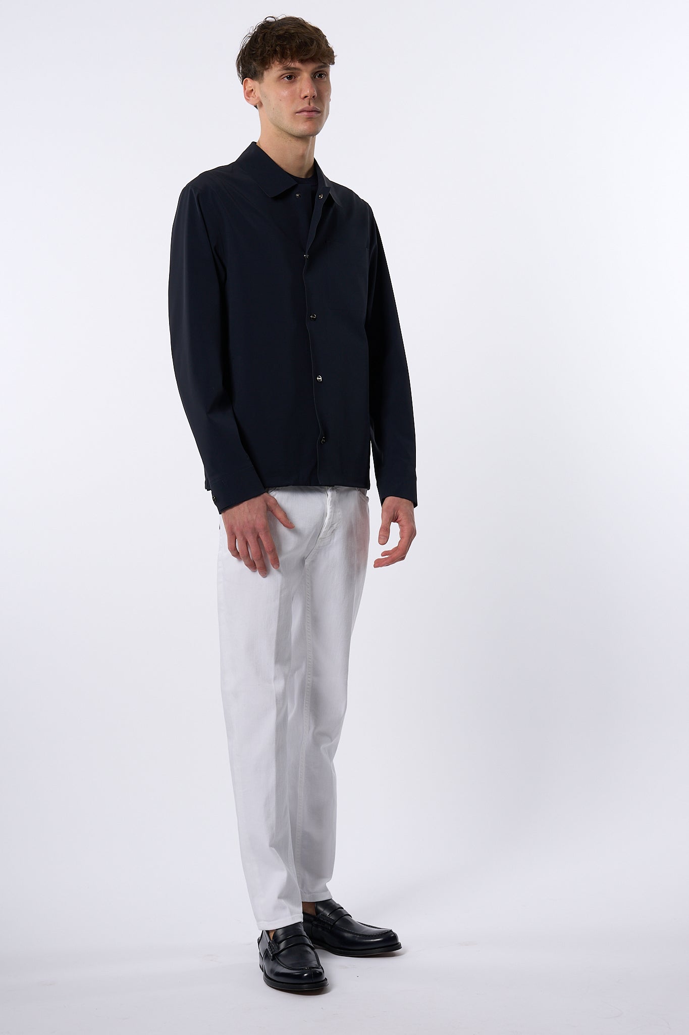 Herno Shirt Jacket Blu Uomo-3