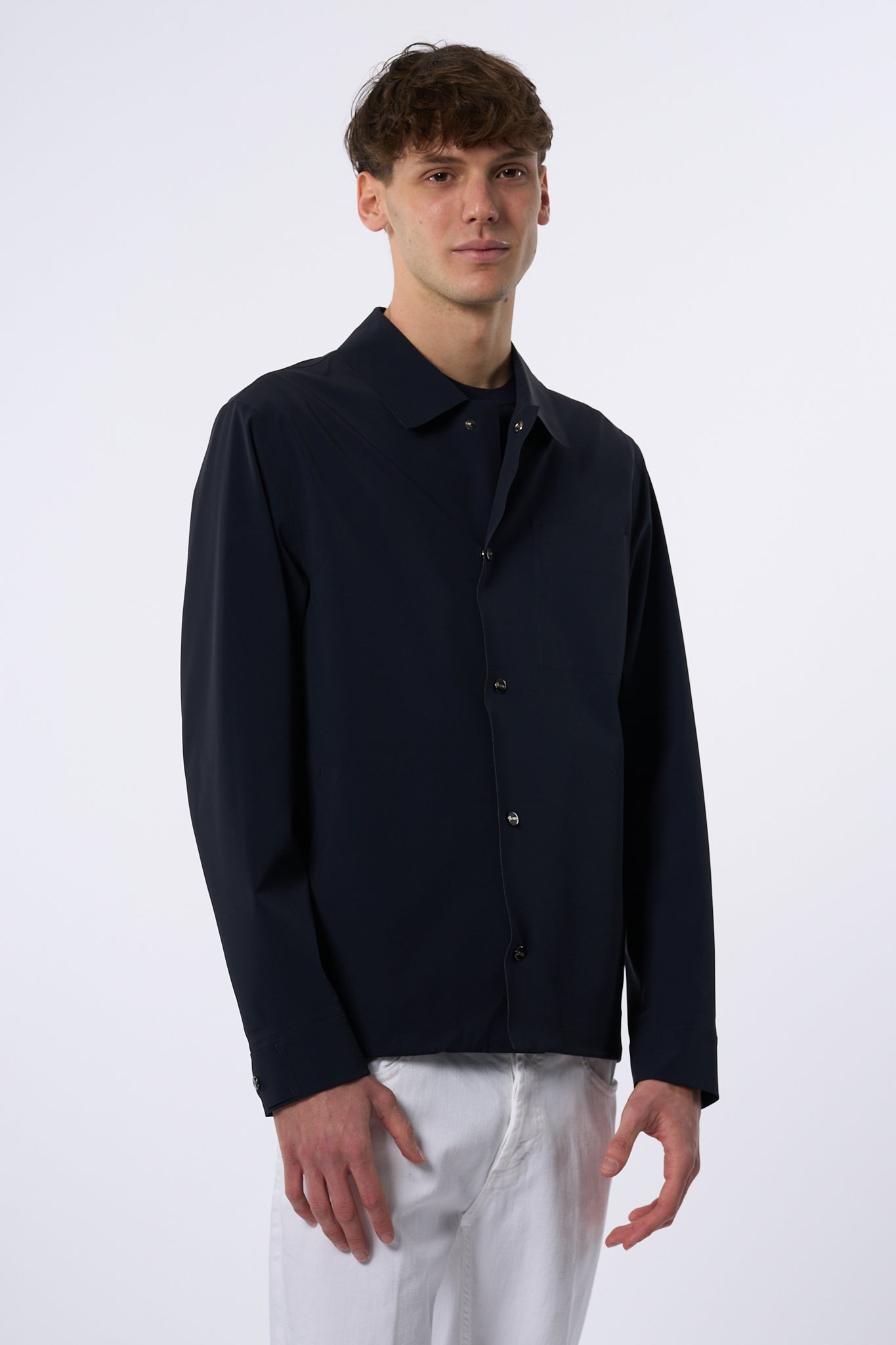 Herno Shirt Jacket Blu Uomo-1