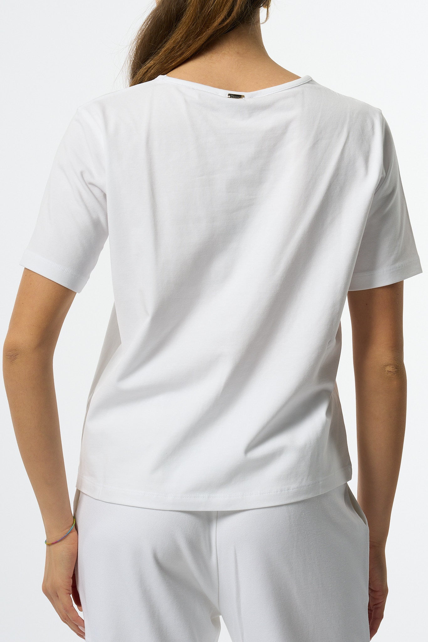 Herno T-shirt Bianco Donna-4