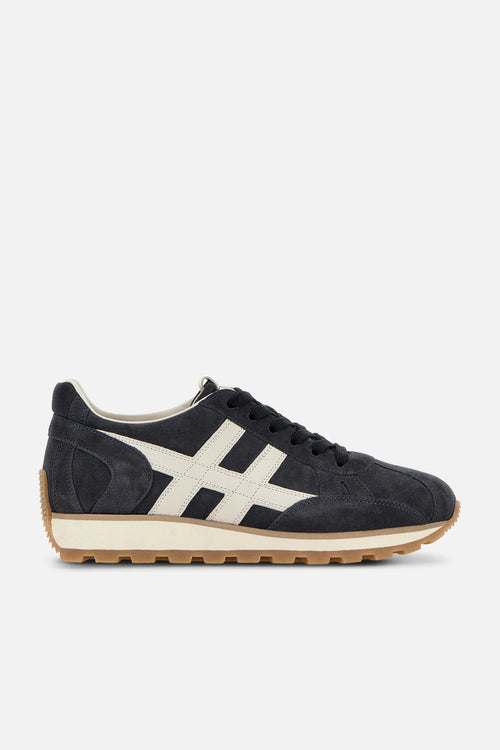 Hogan 86er Running Suede Blu Uomo