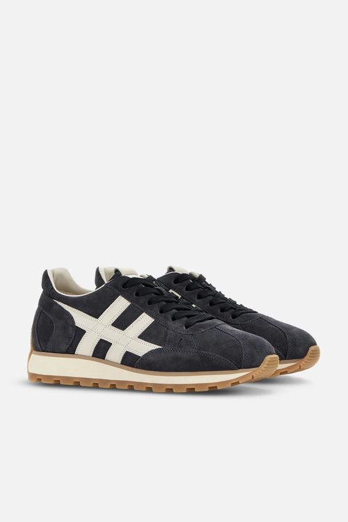 Hogan 86er Running Suede Blu Uomo-2