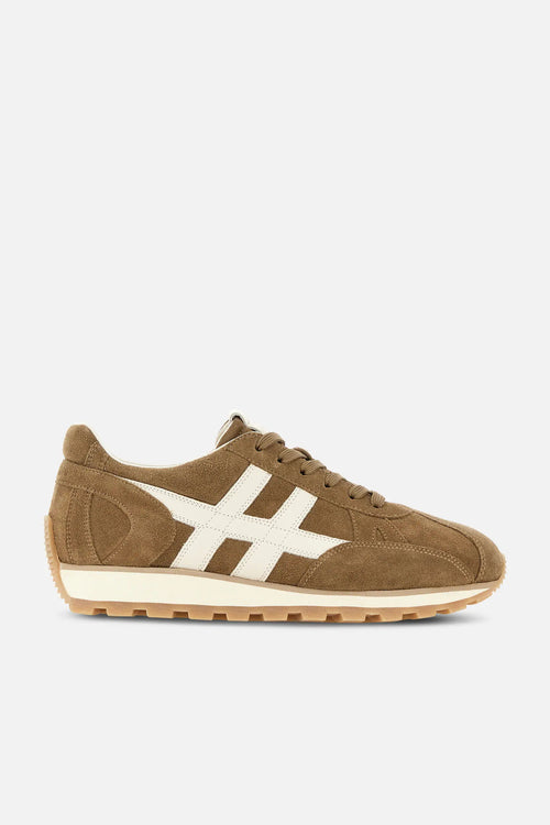 Hogan 86er Running Suede Cammello Uomo