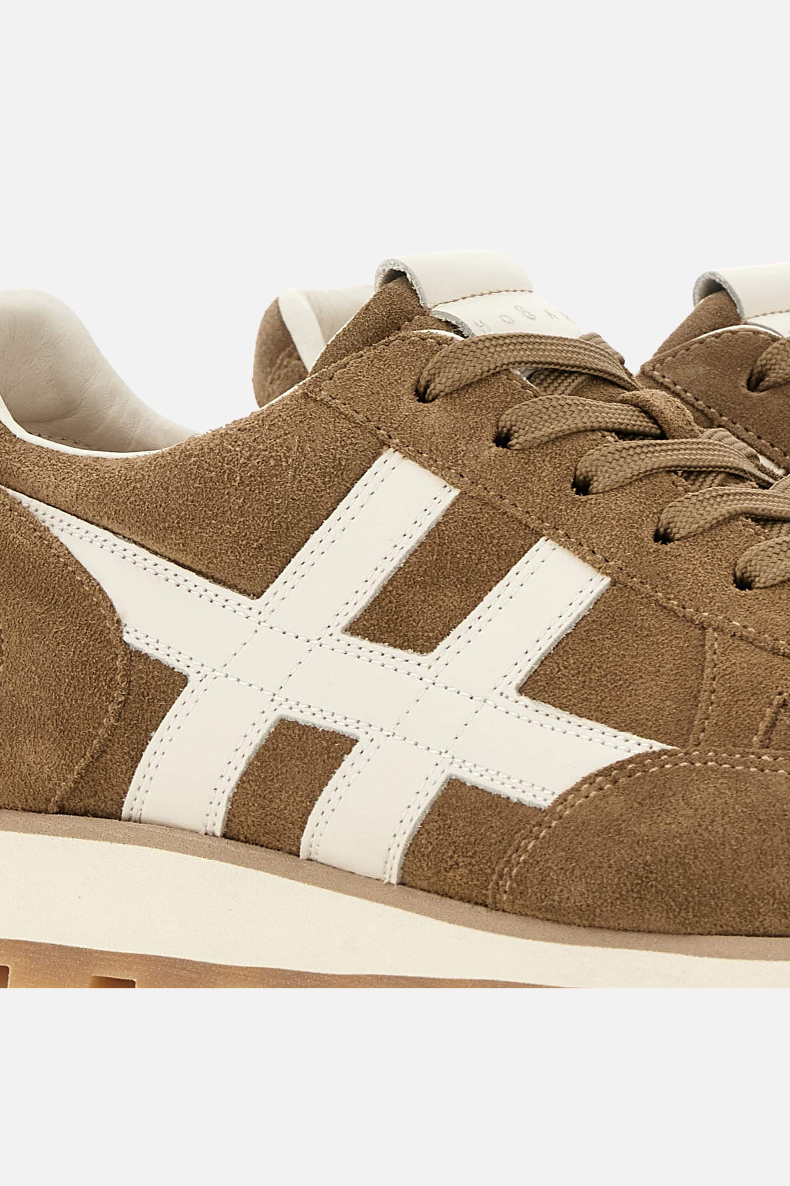 Hogan 86er Running Suede Cammello Uomo-6