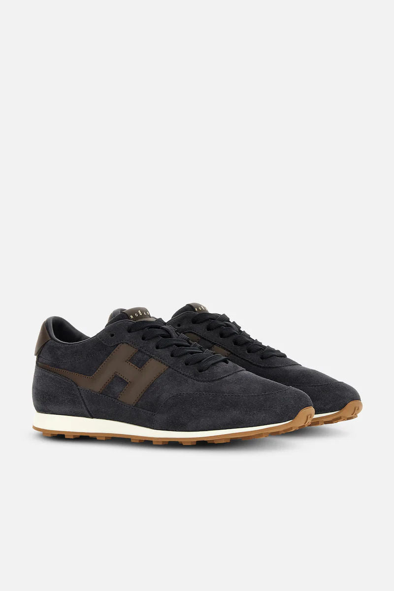Hogan Athletic Camoscio Blu Uomo-2