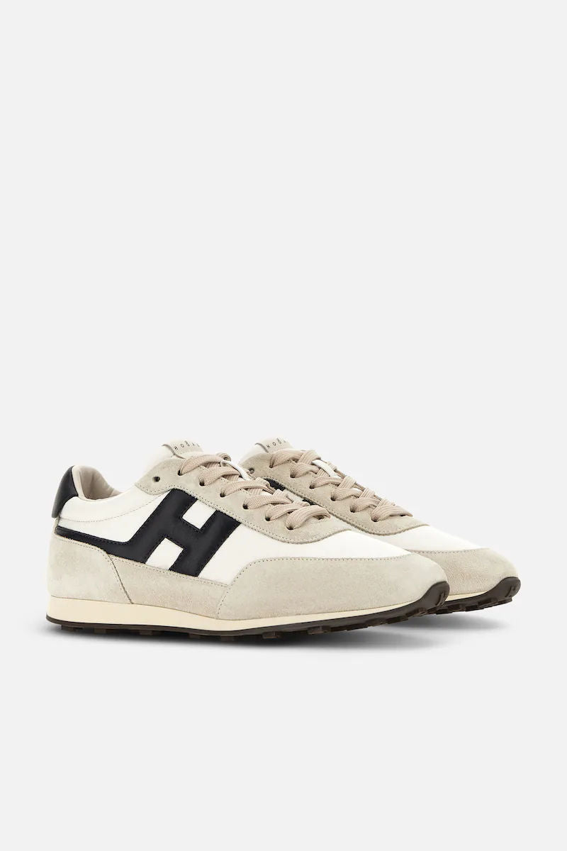 Hogan Athletic H6990 Bianco/Nero Uomo-2