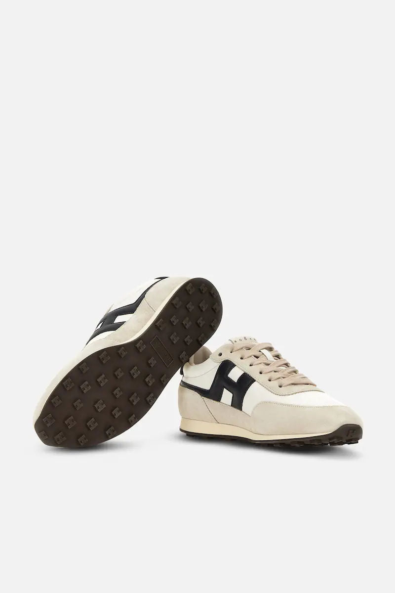 Hogan Athletic H6990 Bianco/Nero Uomo-4