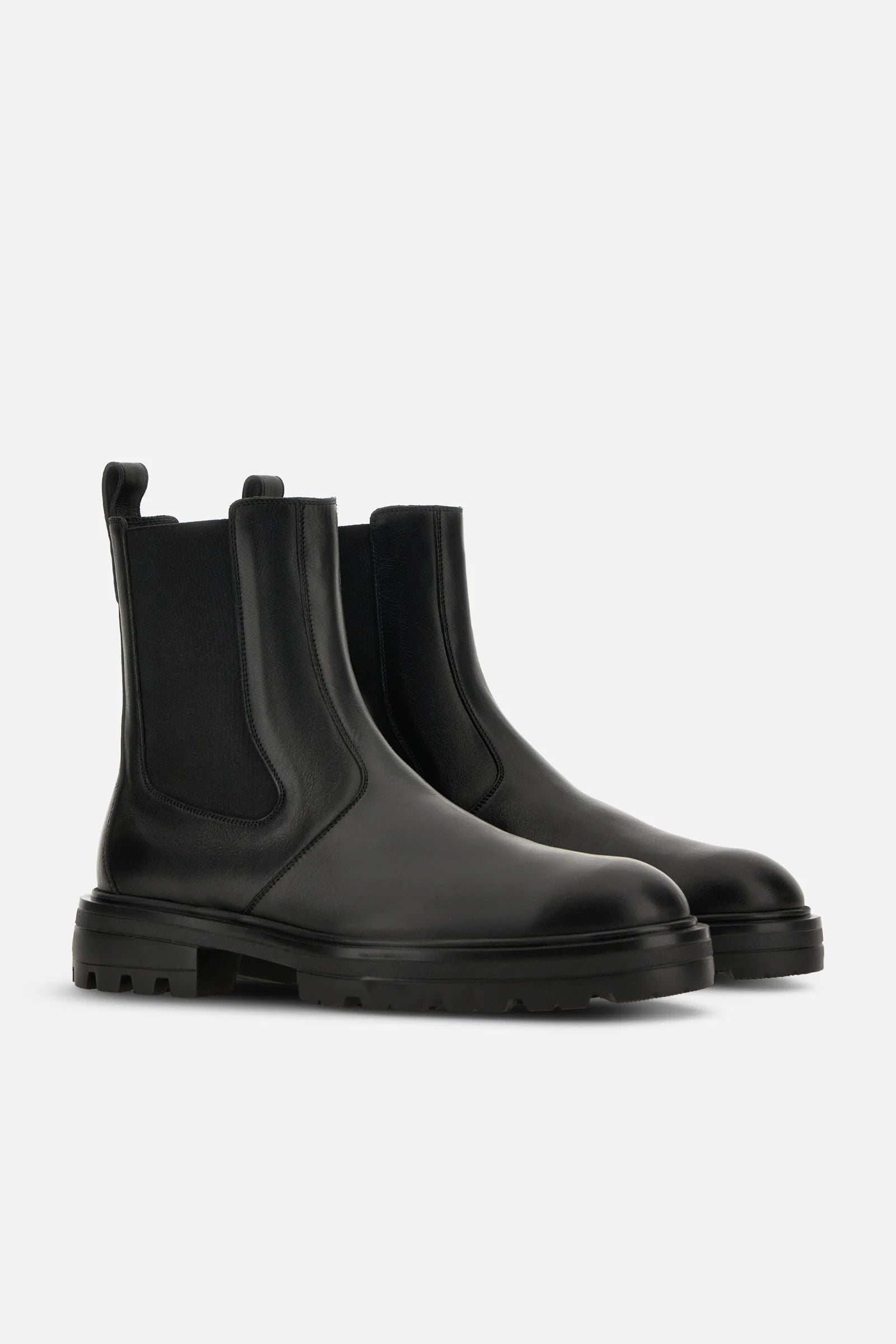 Hogan Beatles Pelle Nero Uomo-3
