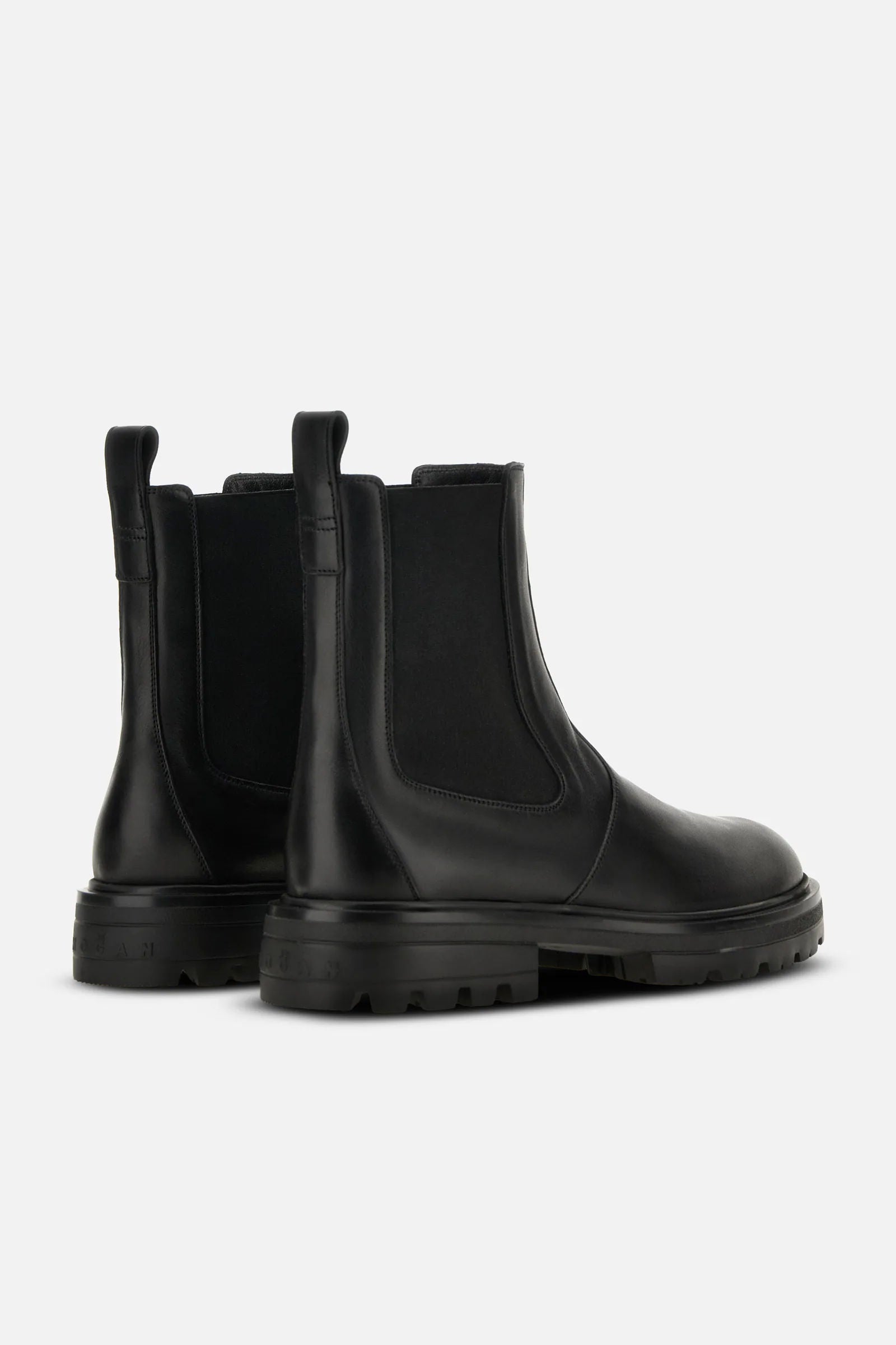 Hogan Beatles Pelle Nero Uomo-4